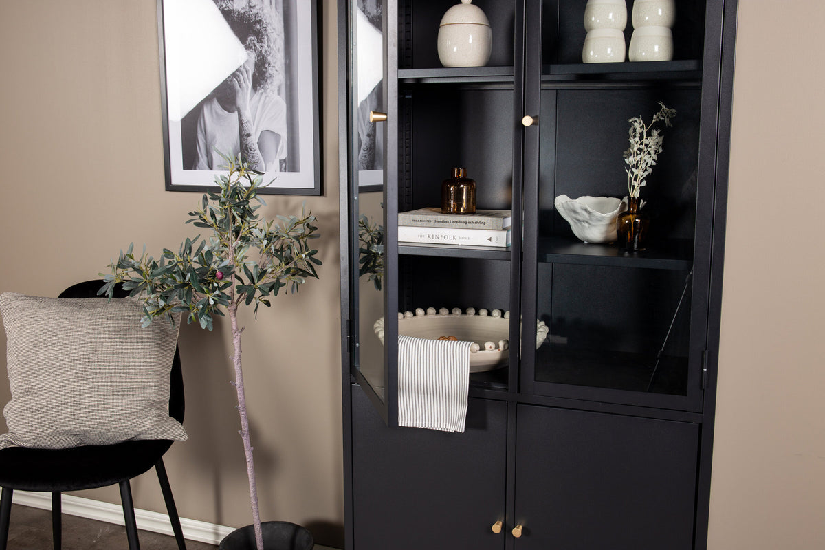 Bakal Cabinet in Schwarz präsentiert im Onlineshop von KAQTU Design AG. Cabinet ist von Venture Home