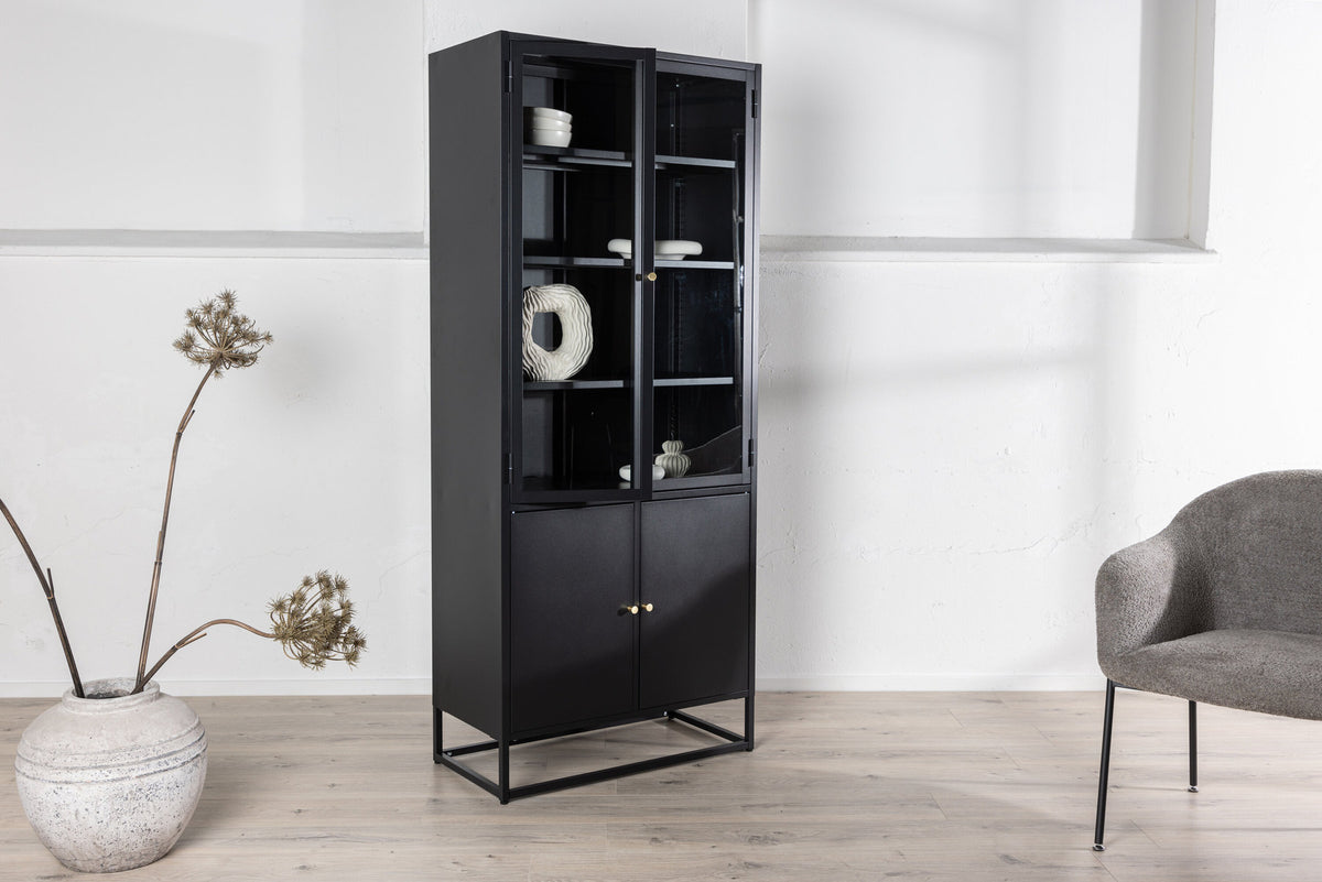 Bakal Cabinet in Schwarz präsentiert im Onlineshop von KAQTU Design AG. Cabinet ist von Venture Home