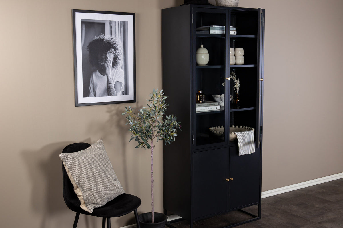 Bakal Cabinet in Schwarz präsentiert im Onlineshop von KAQTU Design AG. Cabinet ist von Venture Home