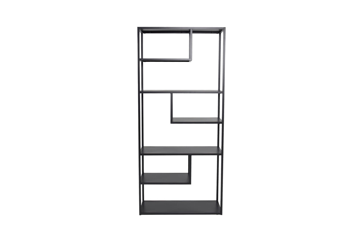 Staal Regal in Schwarz präsentiert im Onlineshop von KAQTU Design AG. Standregal ist von Venture Home