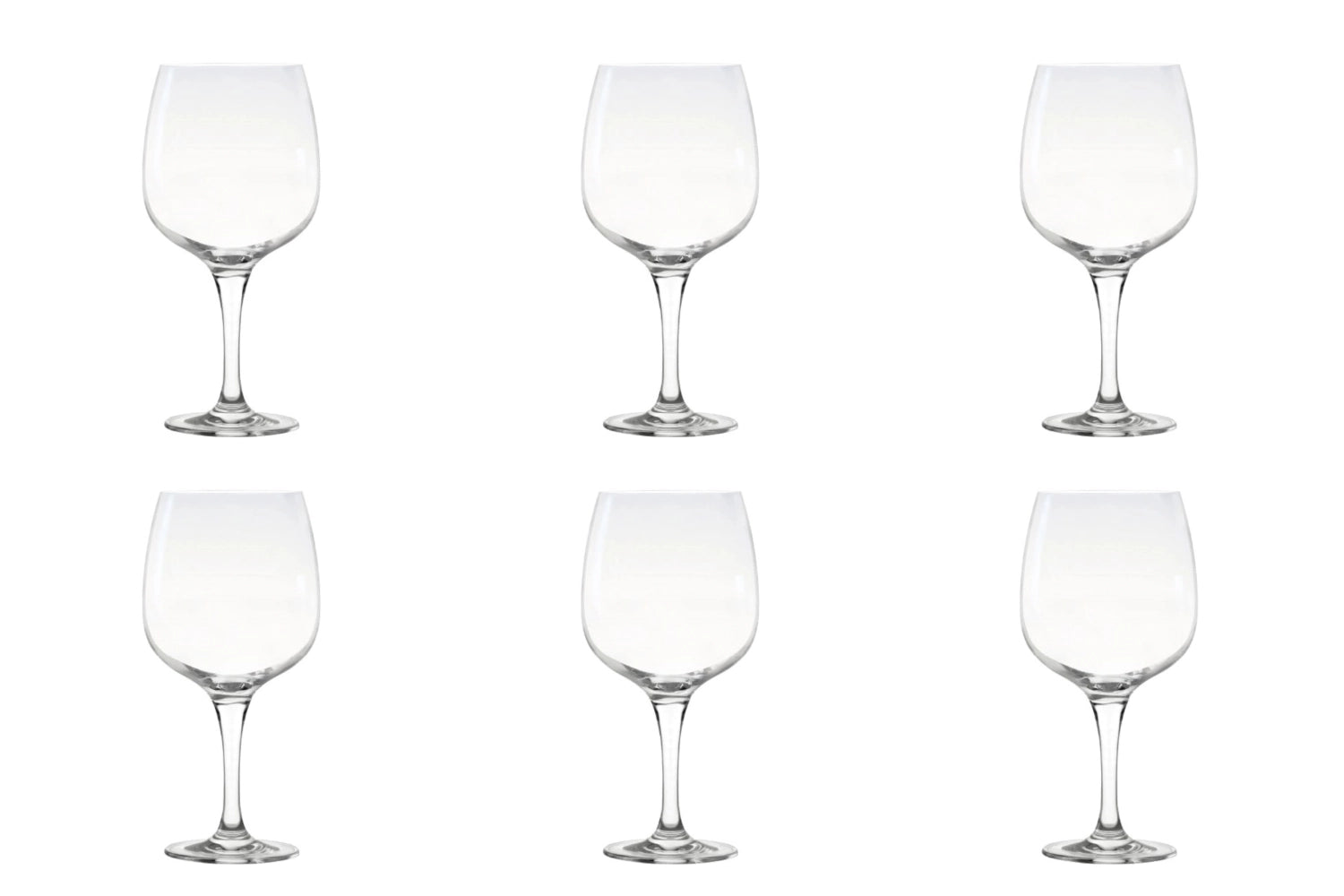6er Set Bar&Liqueur Gin Tonic Glas 755ml H: 215mm