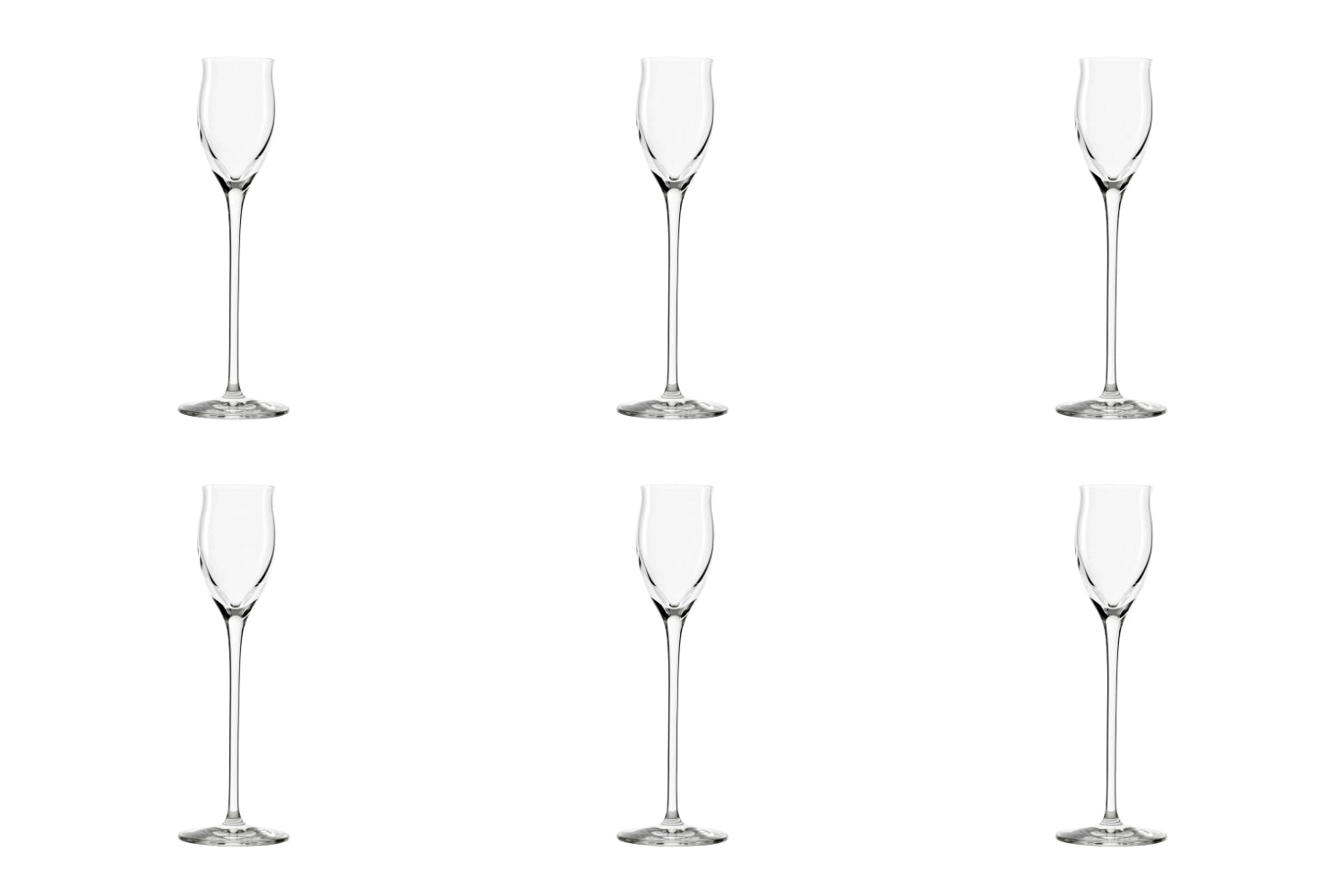 6er Set Quatrophil Bar&Liqueur Edelbrand 65ml H: 195mm