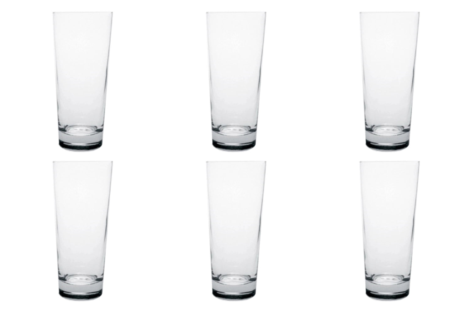Stilvolles 6er Set Frankonia Longdrinkgläser, 66 cl, 19 cm hoch, ideal für erfrischende Cocktails und besondere Feierlichkeiten.