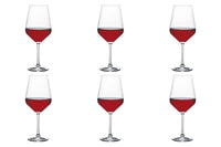 Set di 6 vini rossi Harmony 53 51,2cl 22,3 cm