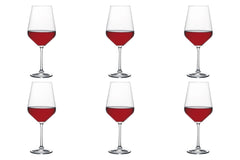 Set di 6 vini rossi Harmony 53 51,2cl 22,3 cm