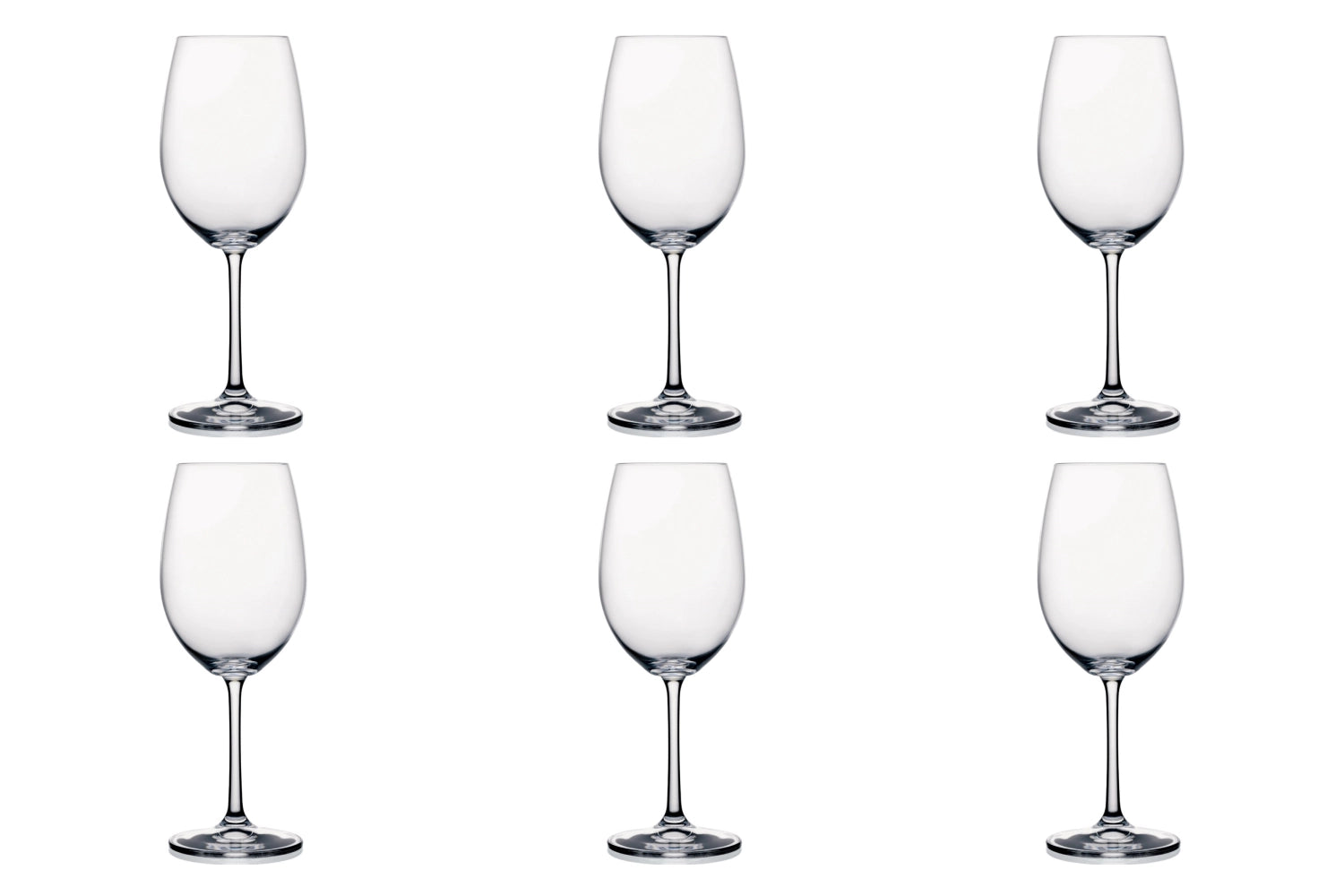 Set of 6 wine bar tasting glasses 35cl 39.7cl