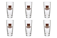 Set 6 Latte Macchiato Frankonia 33cl, decor <tc>braun</tc> 15,2 cm