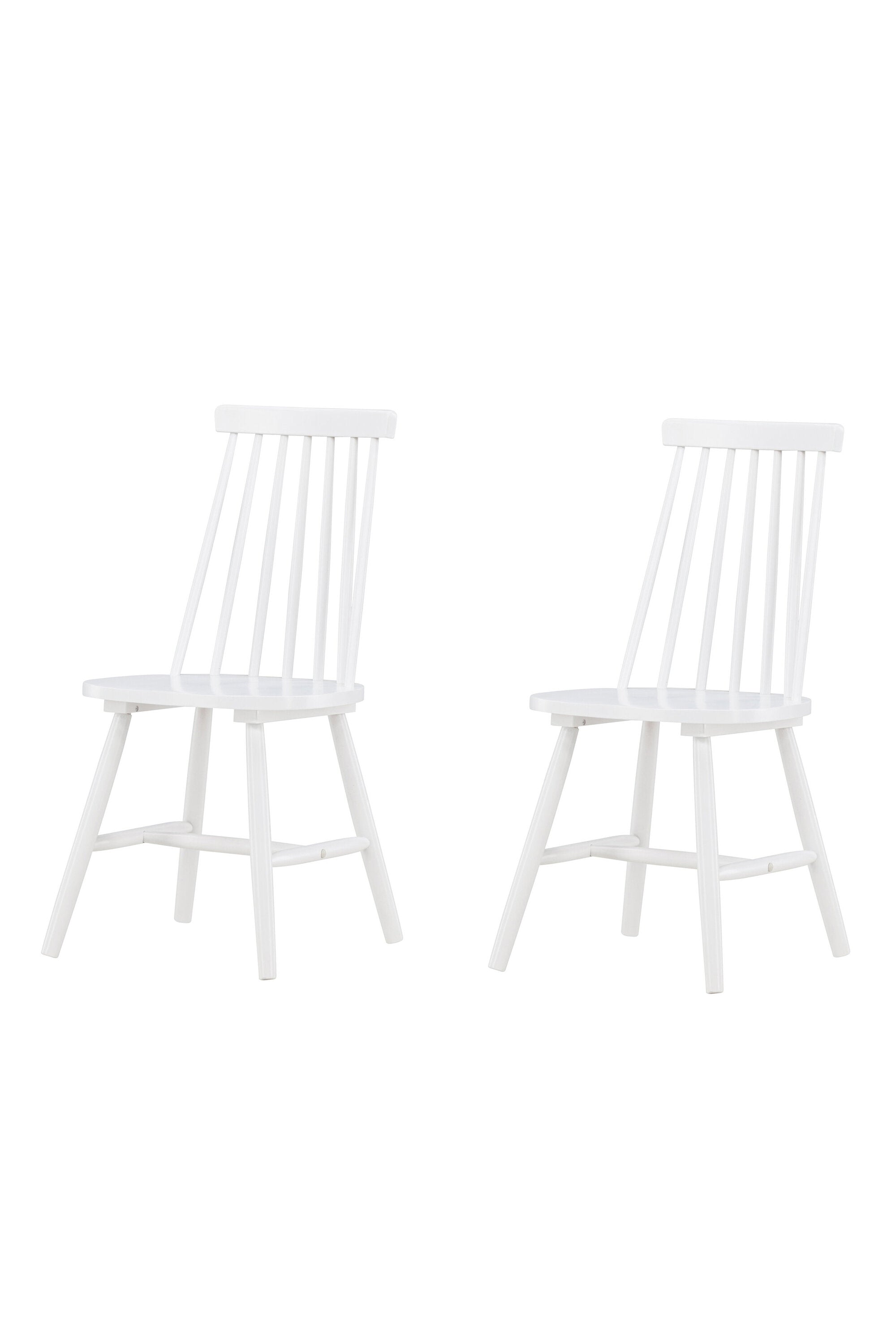 Lönneberga Esszimmerstuhl in Weiss präsentiert im Onlineshop von KAQTU Design AG. Stuhl ist von Venture Home