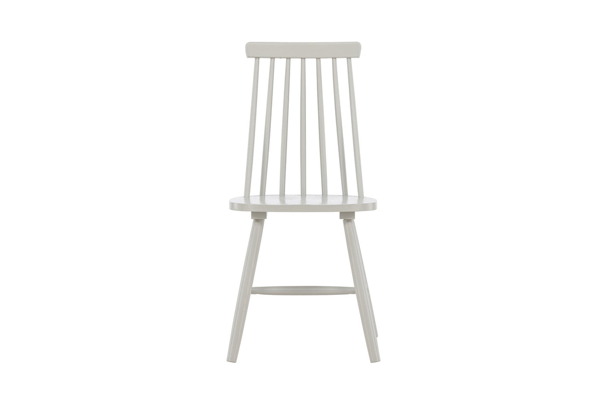 Lönneberga Esszimmerstuhl in Hellgrau präsentiert im Onlineshop von KAQTU Design AG. Stuhl ist von Venture Home