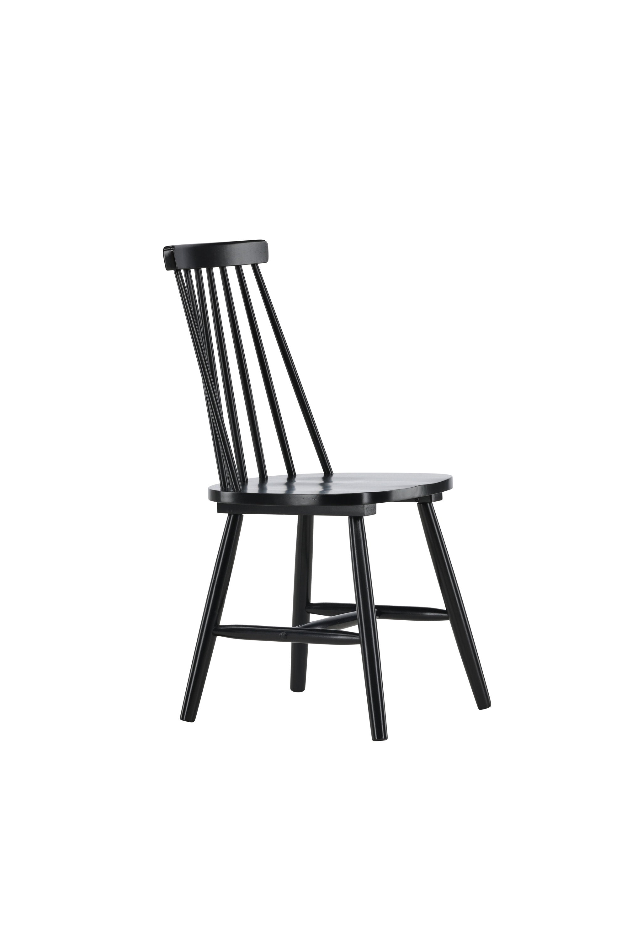 Lönneberga Esszimmerstuhl in Schwarz präsentiert im Onlineshop von KAQTU Design AG. Stuhl ist von Venture Home