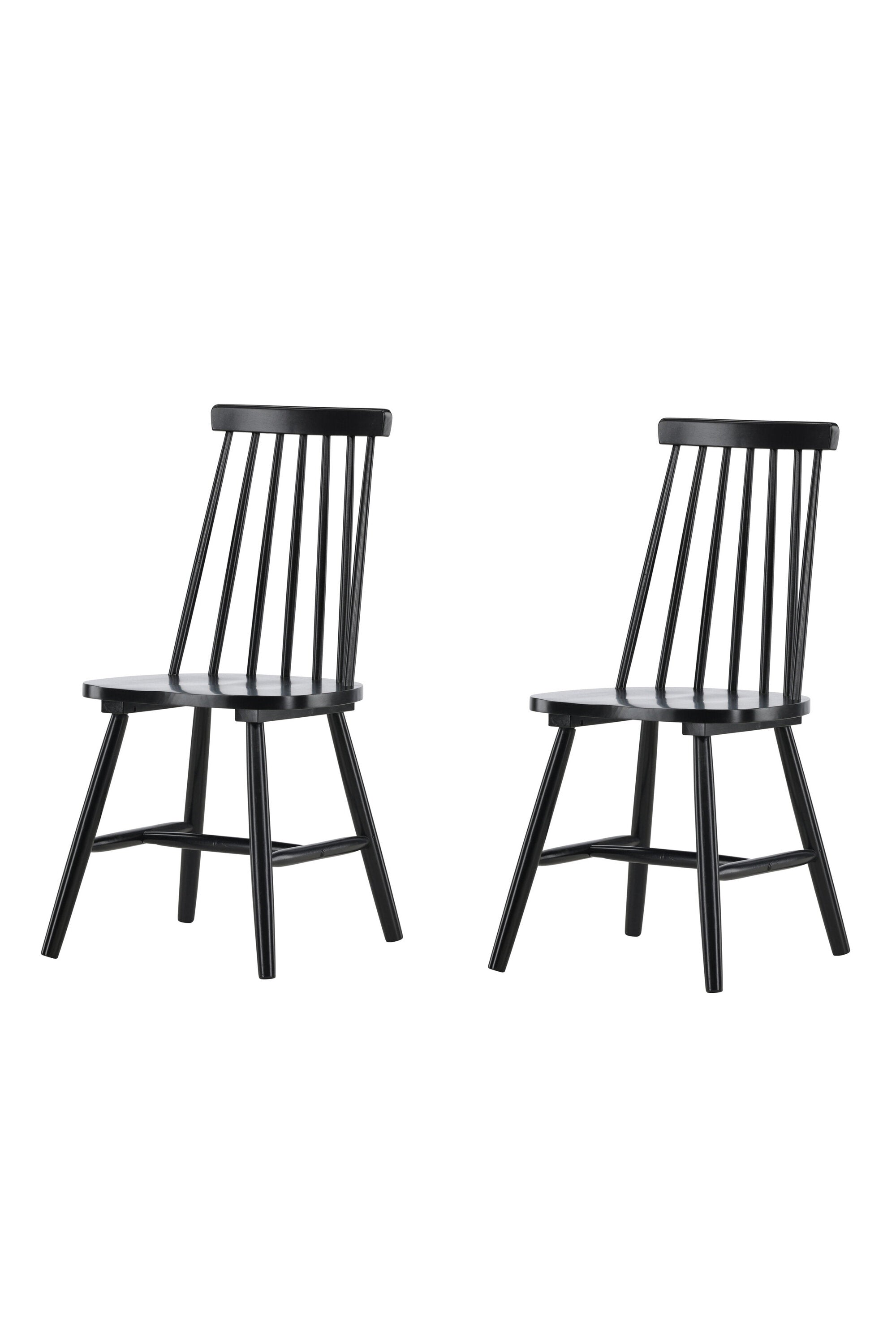 Lönneberga Esszimmerstuhl in Schwarz präsentiert im Onlineshop von KAQTU Design AG. Stuhl ist von Venture Home