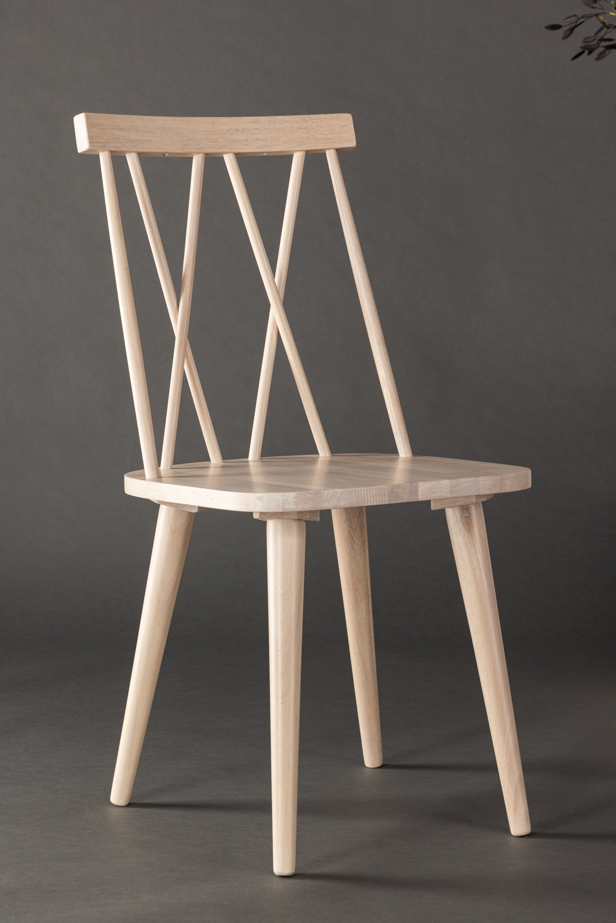 Mariette Esszimmerstuhl in Tünchen präsentiert im Onlineshop von KAQTU Design AG. Stuhl ist von Venture Home