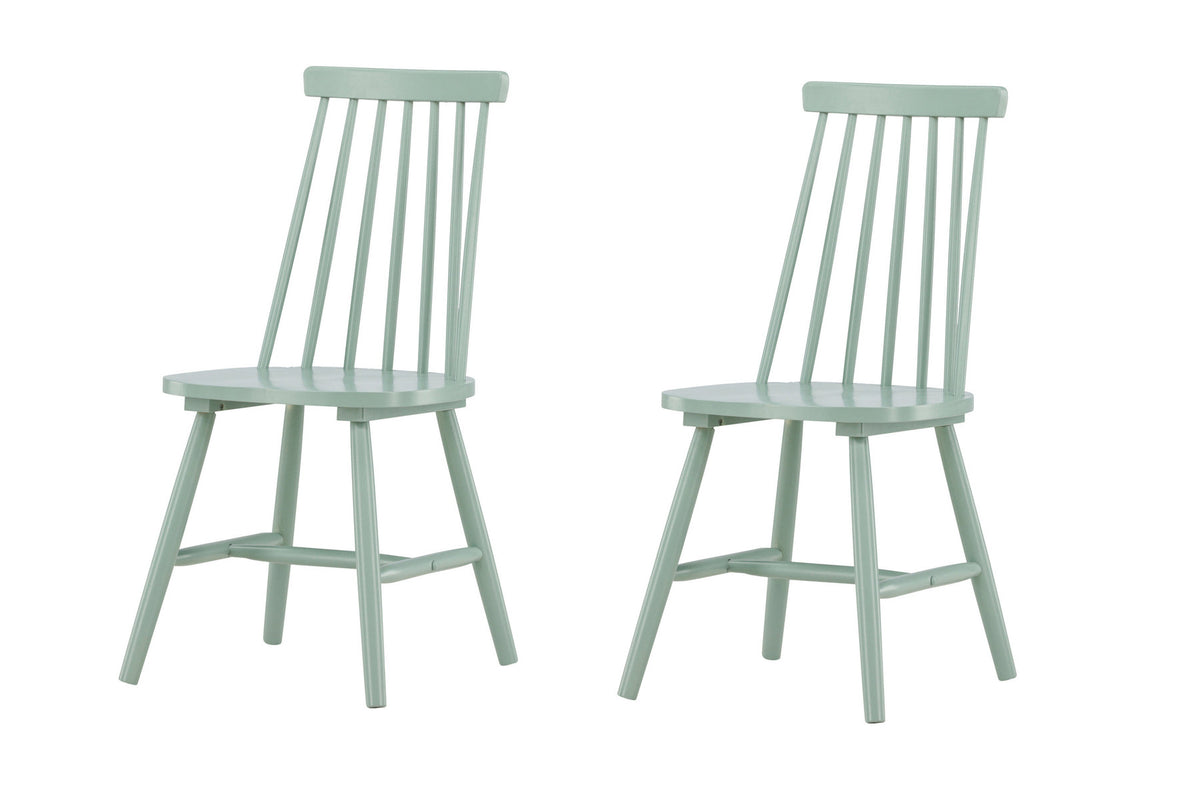 Lönneberga Esszimmerstuhl in Grün präsentiert im Onlineshop von KAQTU Design AG. Stuhl ist von Venture Home