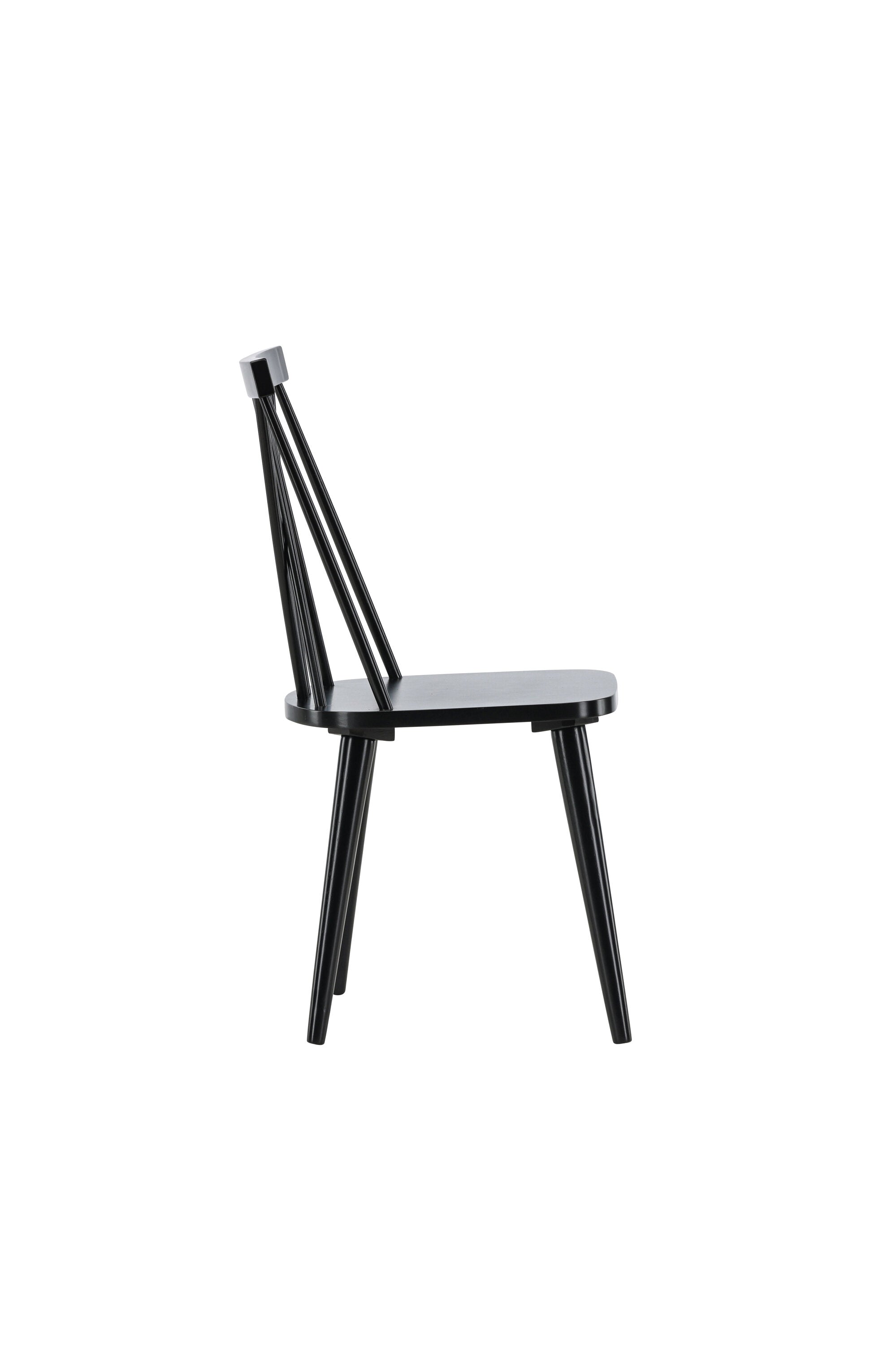Mariette Esszimmerstuhl in Schwarz präsentiert im Onlineshop von KAQTU Design AG. Stuhl ist von Venture Home