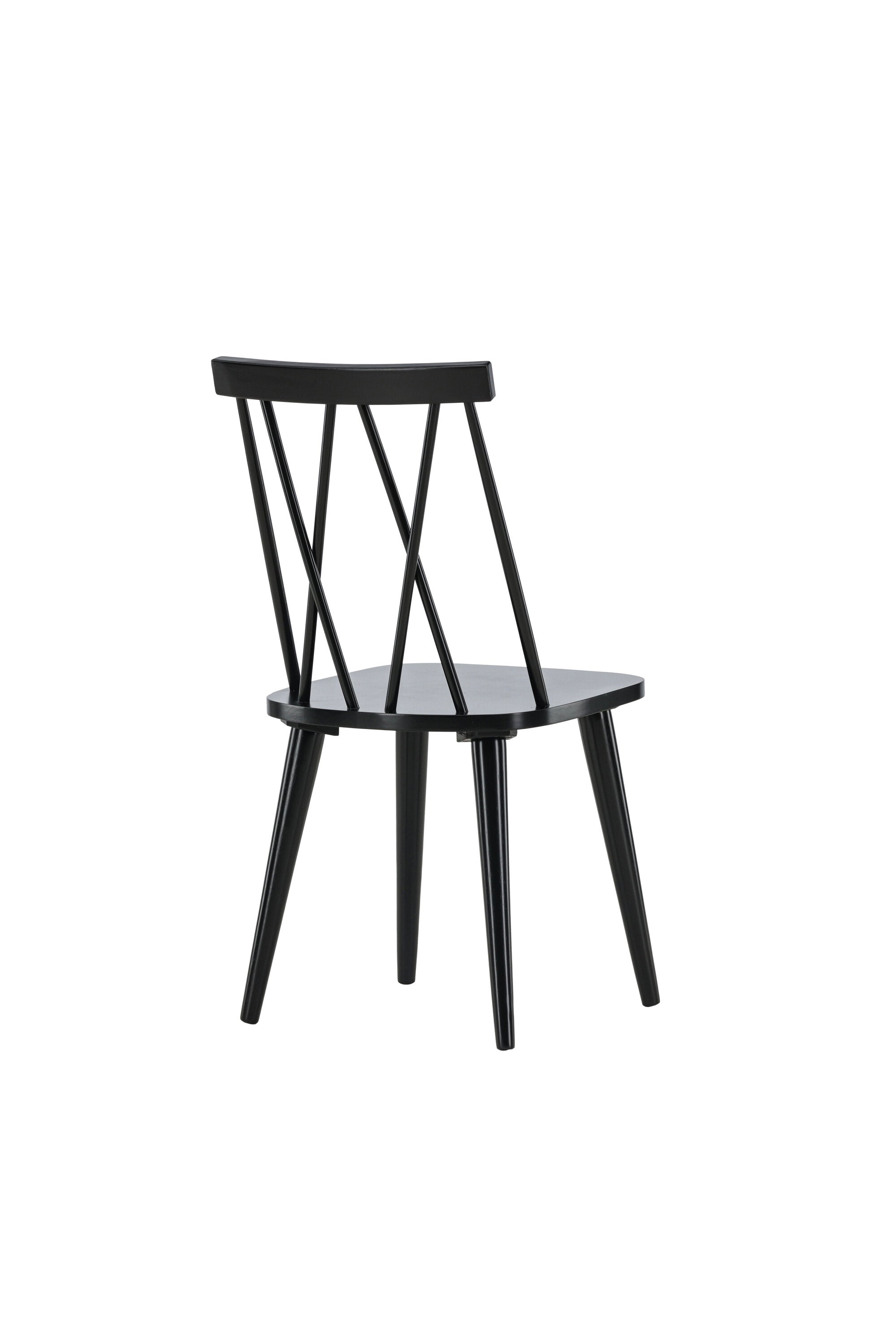 Mariette Esszimmerstuhl in Schwarz präsentiert im Onlineshop von KAQTU Design AG. Stuhl ist von Venture Home