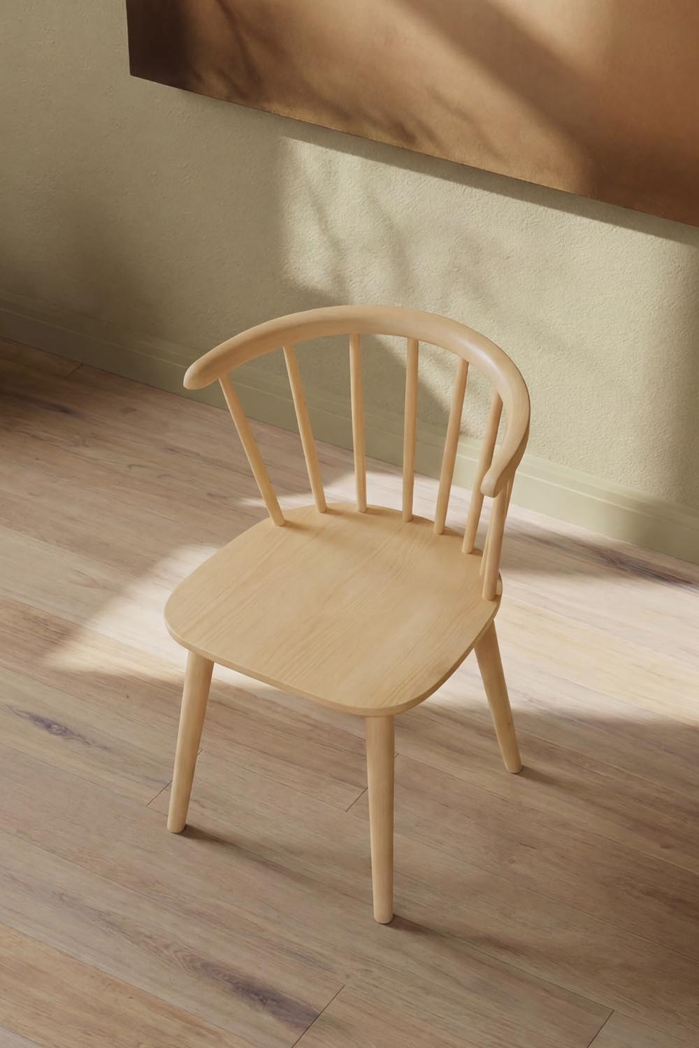 Bobby Esszimmerstuhl in Natur präsentiert im Onlineshop von KAQTU Design AG. Gartenstuhl mit Armlehnen ist von Venture Home