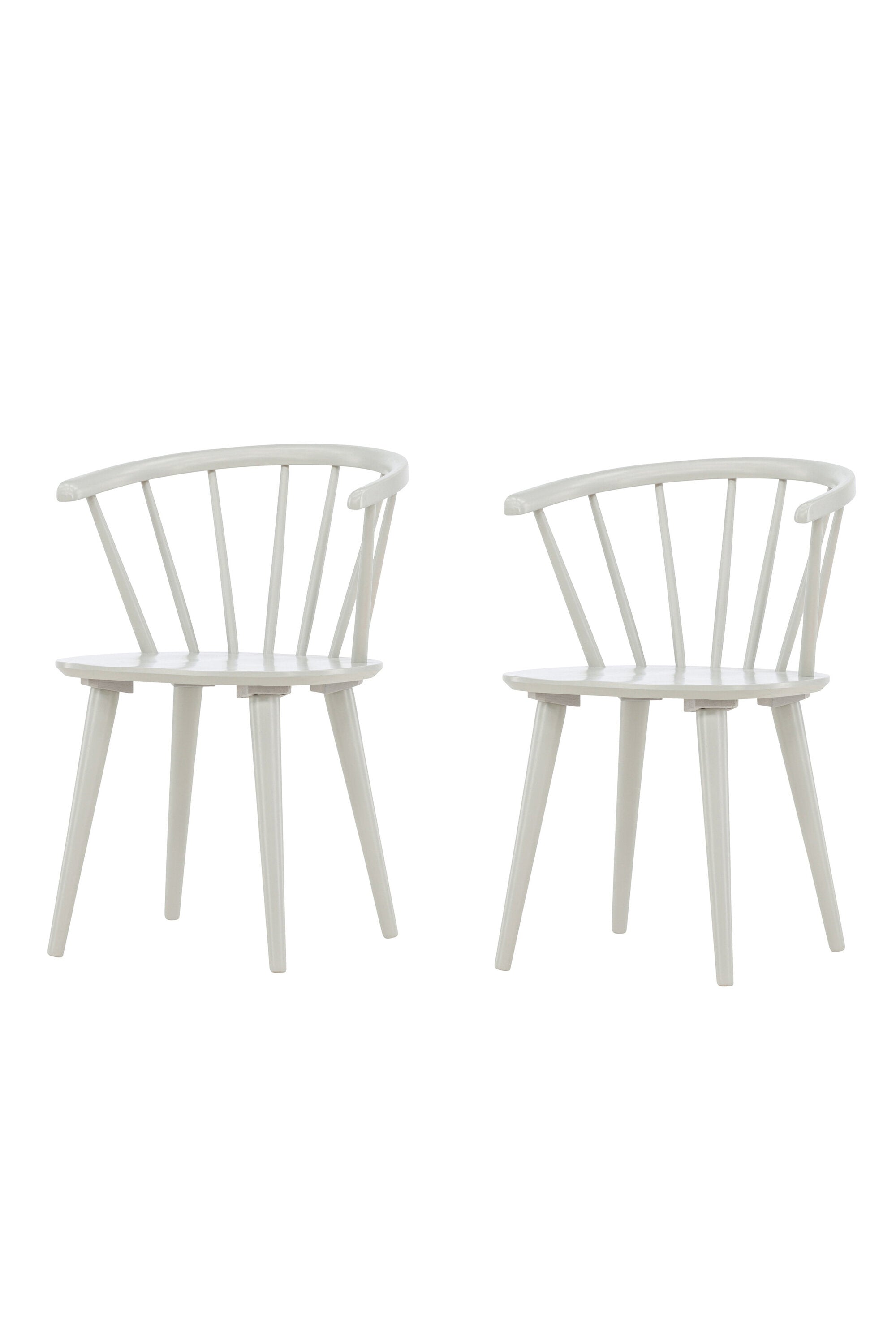 Bobby Esszimmerstuhl in Hellgrau präsentiert im Onlineshop von KAQTU Design AG. Stuhl ist von Venture Home
