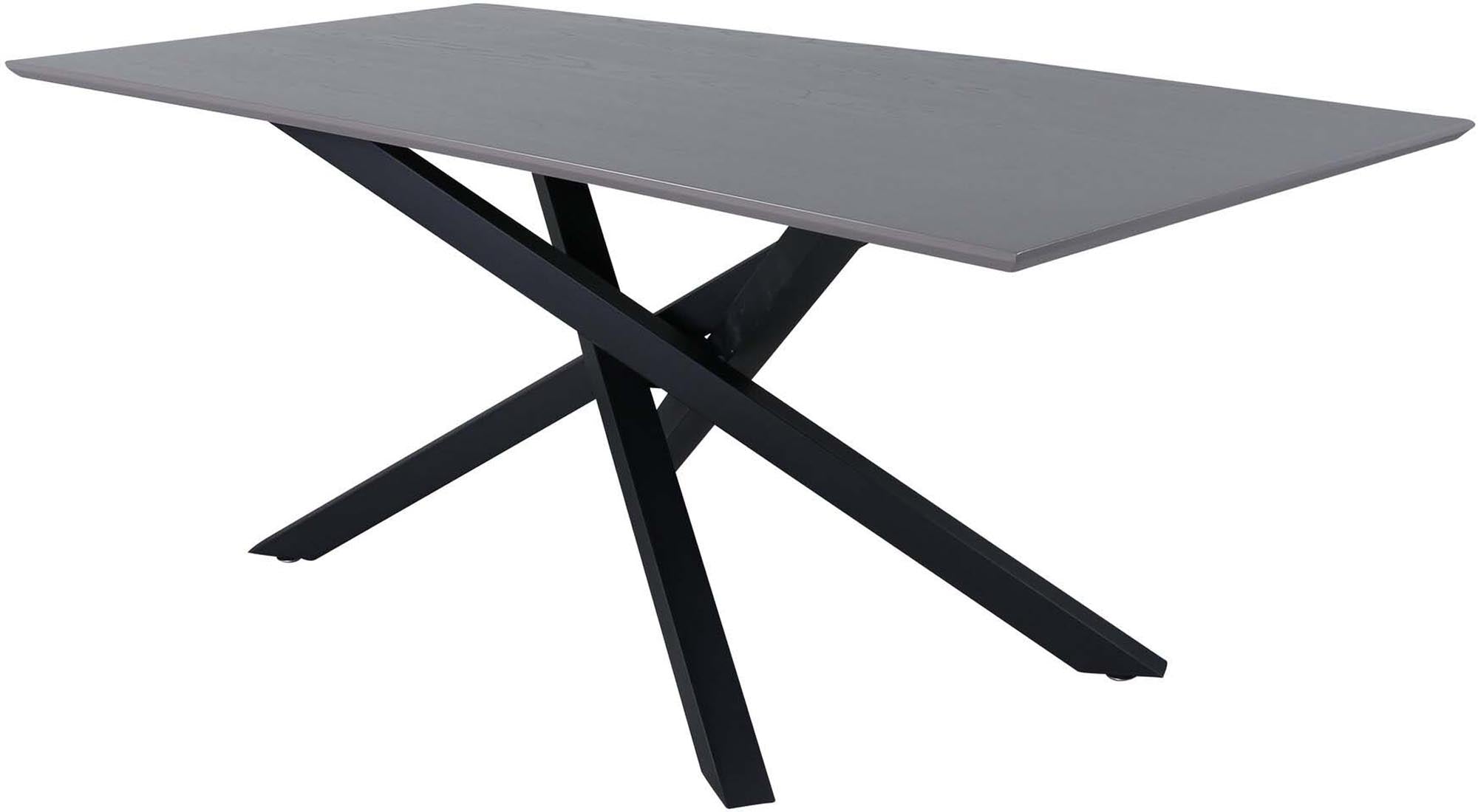 Piazza Esstisch in Schwarz / Grau präsentiert im Onlineshop von KAQTU Design AG. Esstisch ist von Venture Home