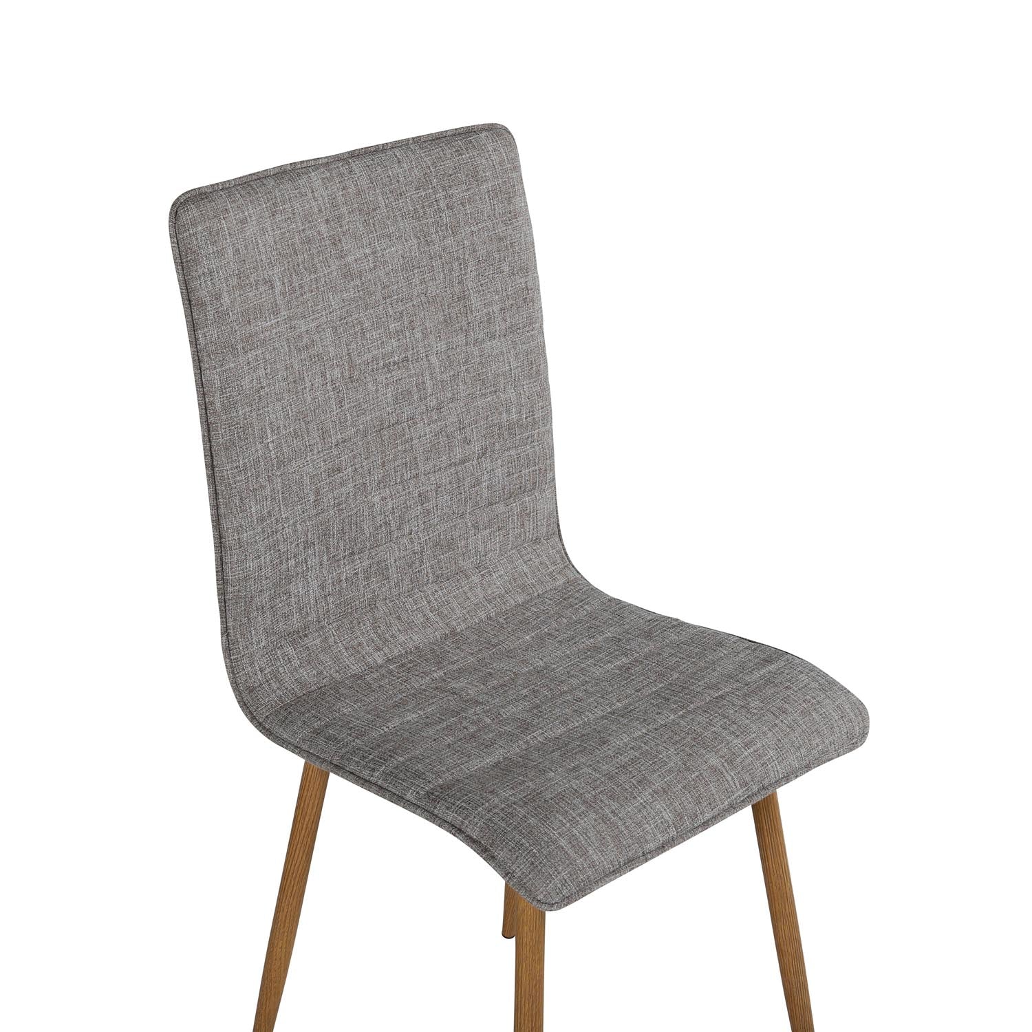 Windu Stuhl in Hellgrau präsentiert im Onlineshop von KAQTU Design AG. Stuhl ist von Venture Home