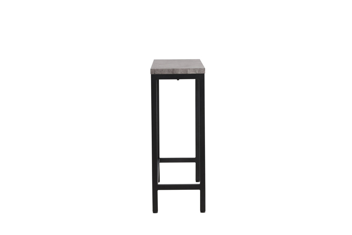 Rise Beistelltisch in Dunkelgrau / Schwarz präsentiert im Onlineshop von KAQTU Design AG. Beistelltisch ist von Venture Home