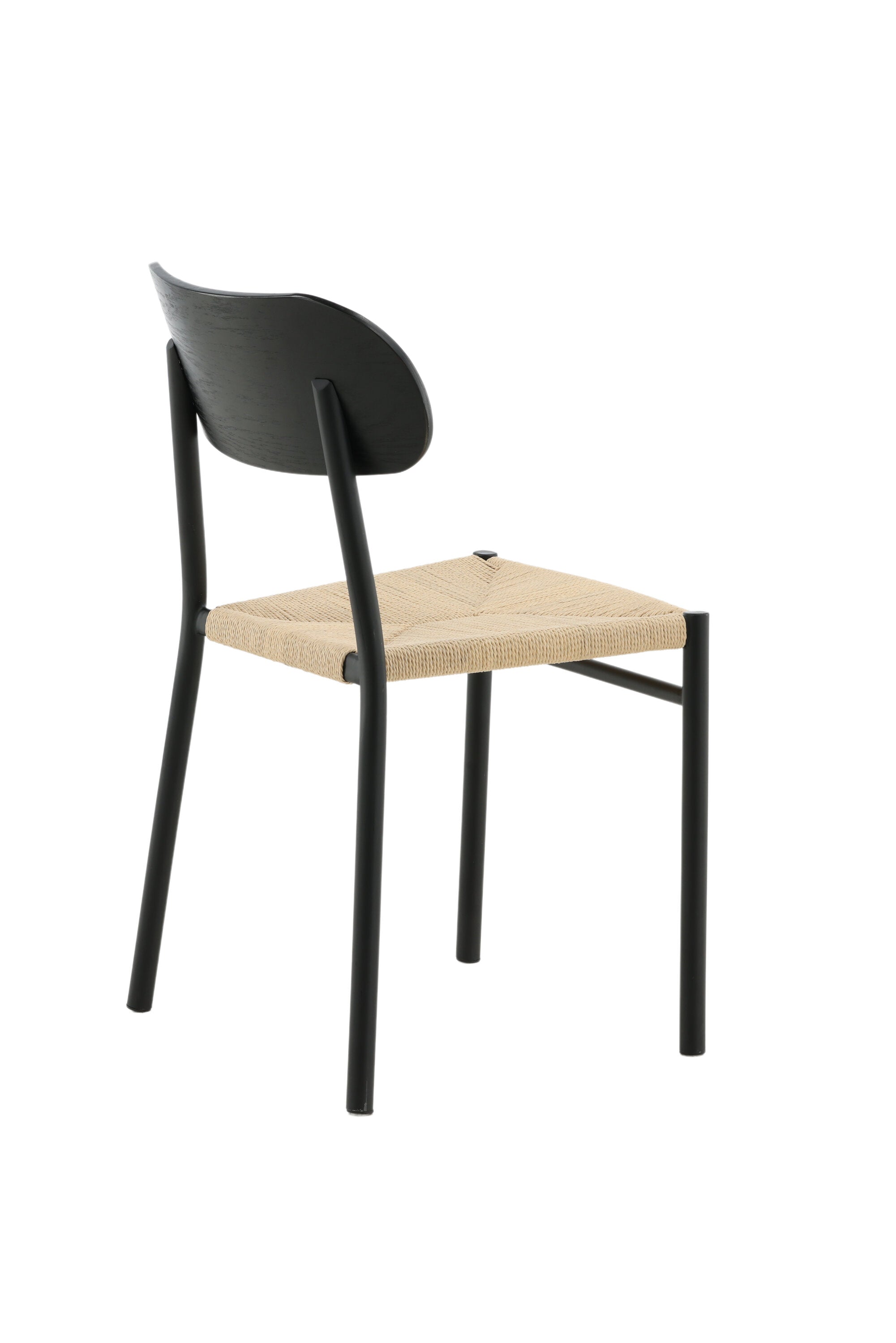 Polly Stuhl in Natur / Schwarz präsentiert im Onlineshop von KAQTU Design AG. Stuhl ist von Venture Home
