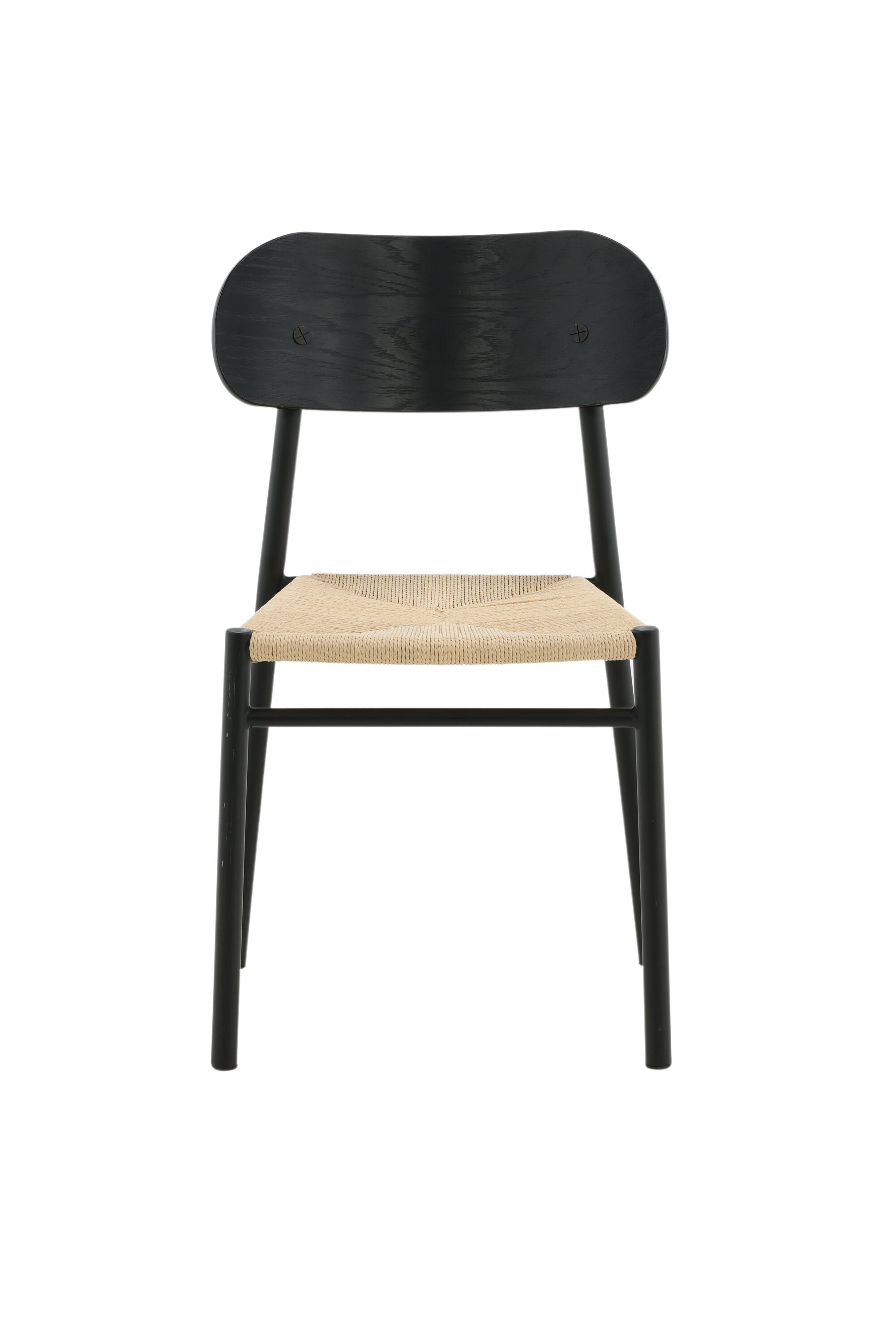 Polly Stuhl in Natur / Schwarz präsentiert im Onlineshop von KAQTU Design AG. Stuhl ist von Venture Home