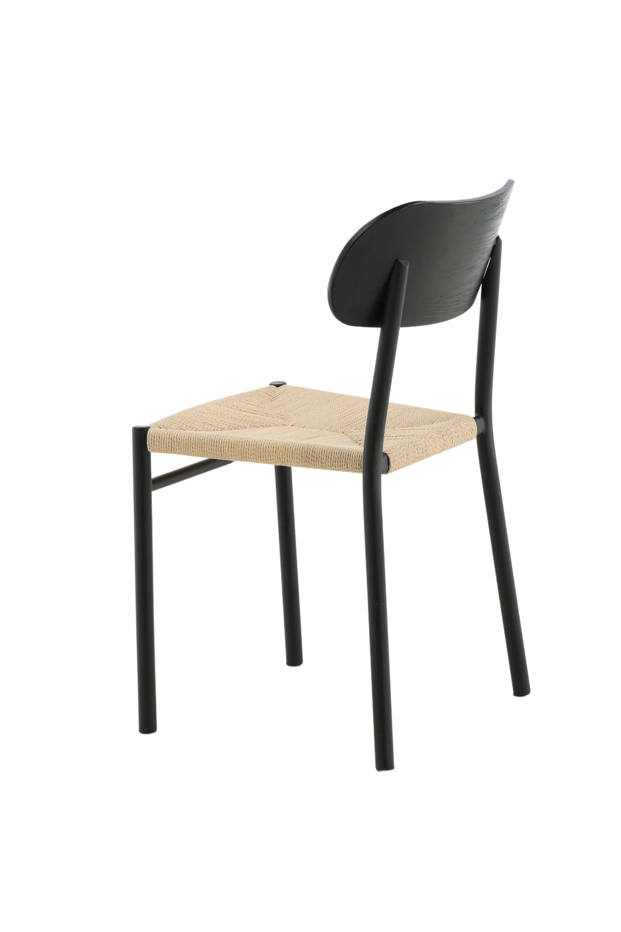 Polly Stuhl in Natur / Schwarz präsentiert im Onlineshop von KAQTU Design AG. Stuhl ist von Venture Home