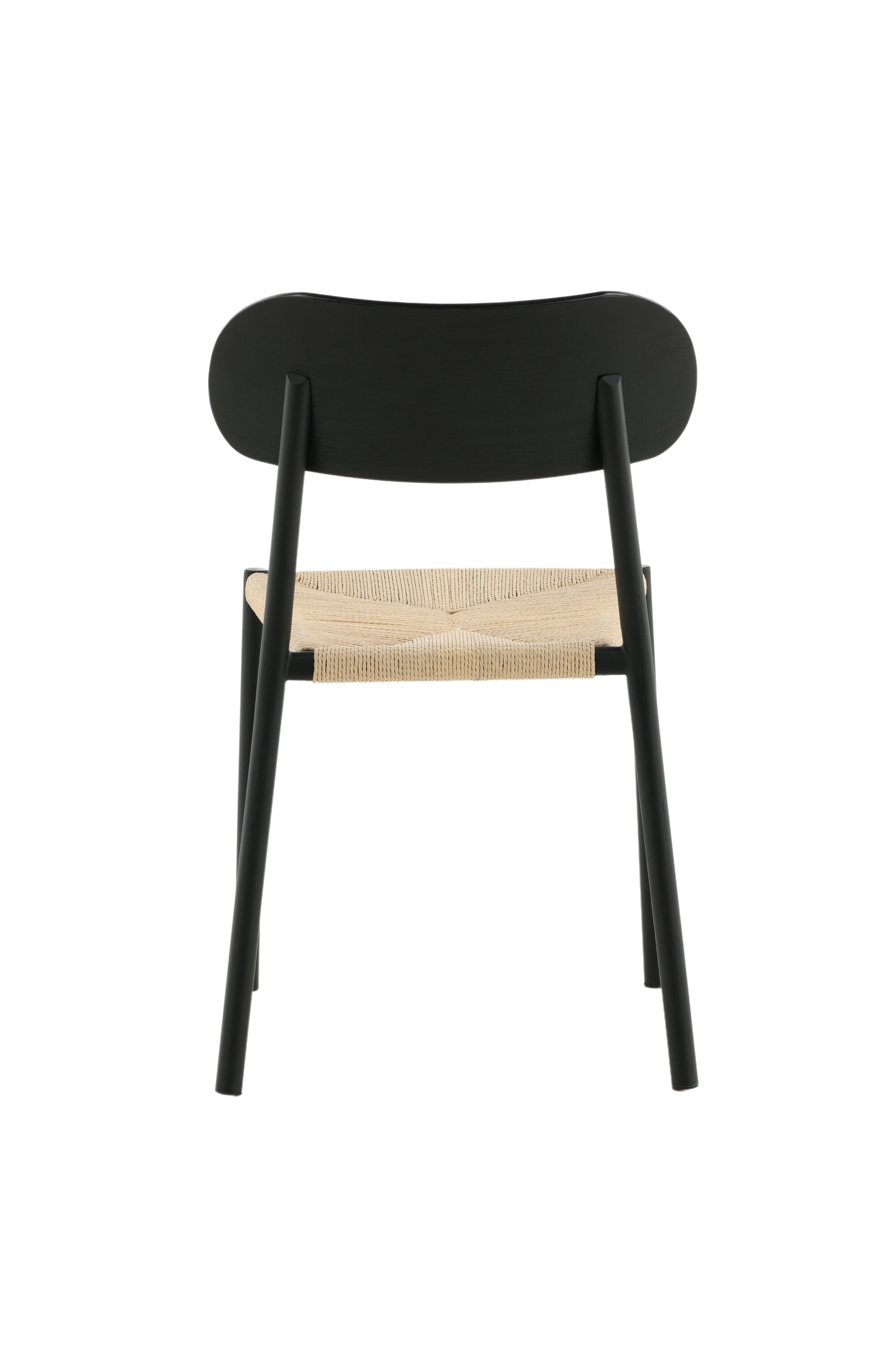 Polly Stuhl in Natur / Schwarz präsentiert im Onlineshop von KAQTU Design AG. Stuhl ist von Venture Home