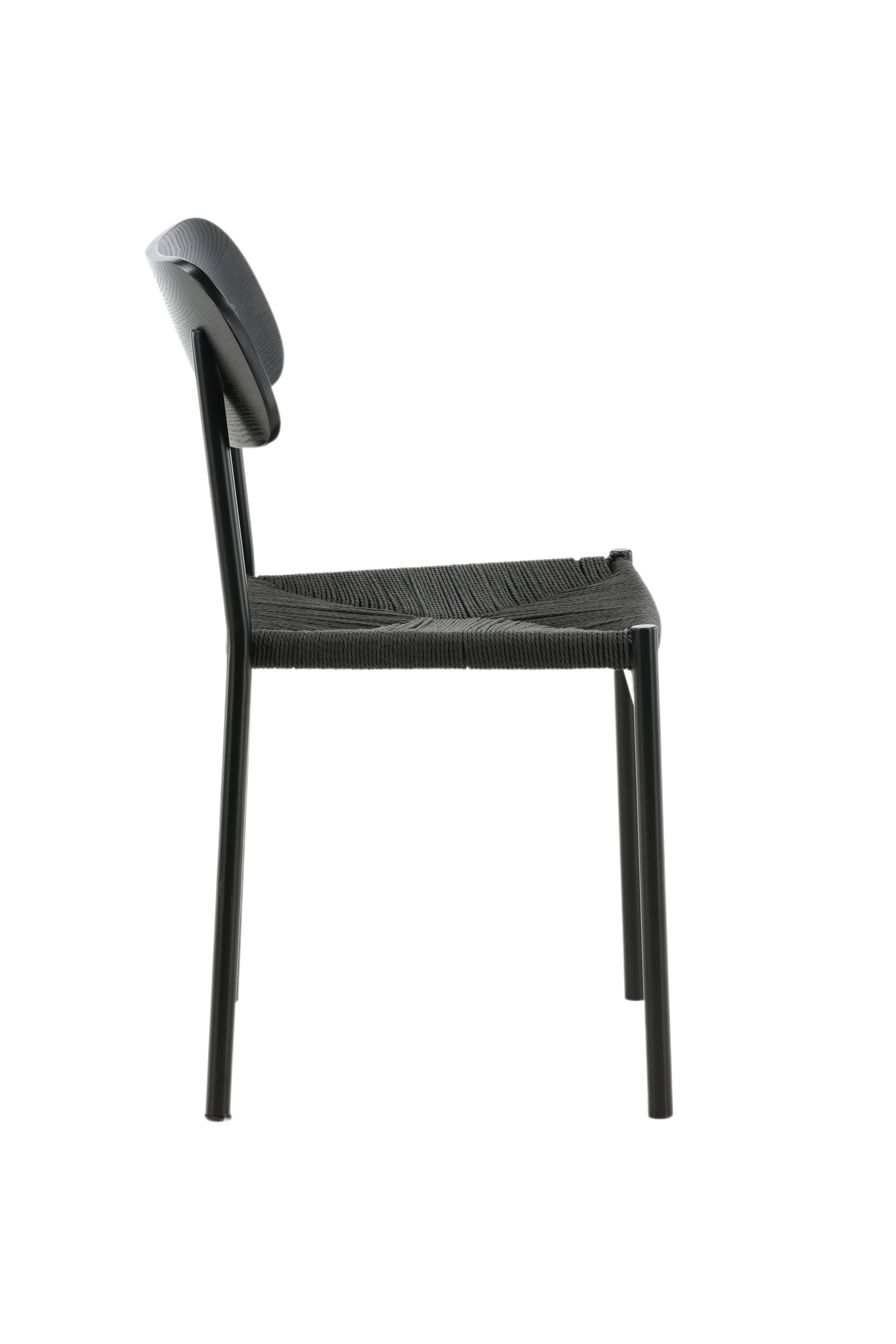 Polly Stuhl in Schwarz präsentiert im Onlineshop von KAQTU Design AG. Stuhl ist von Venture Home