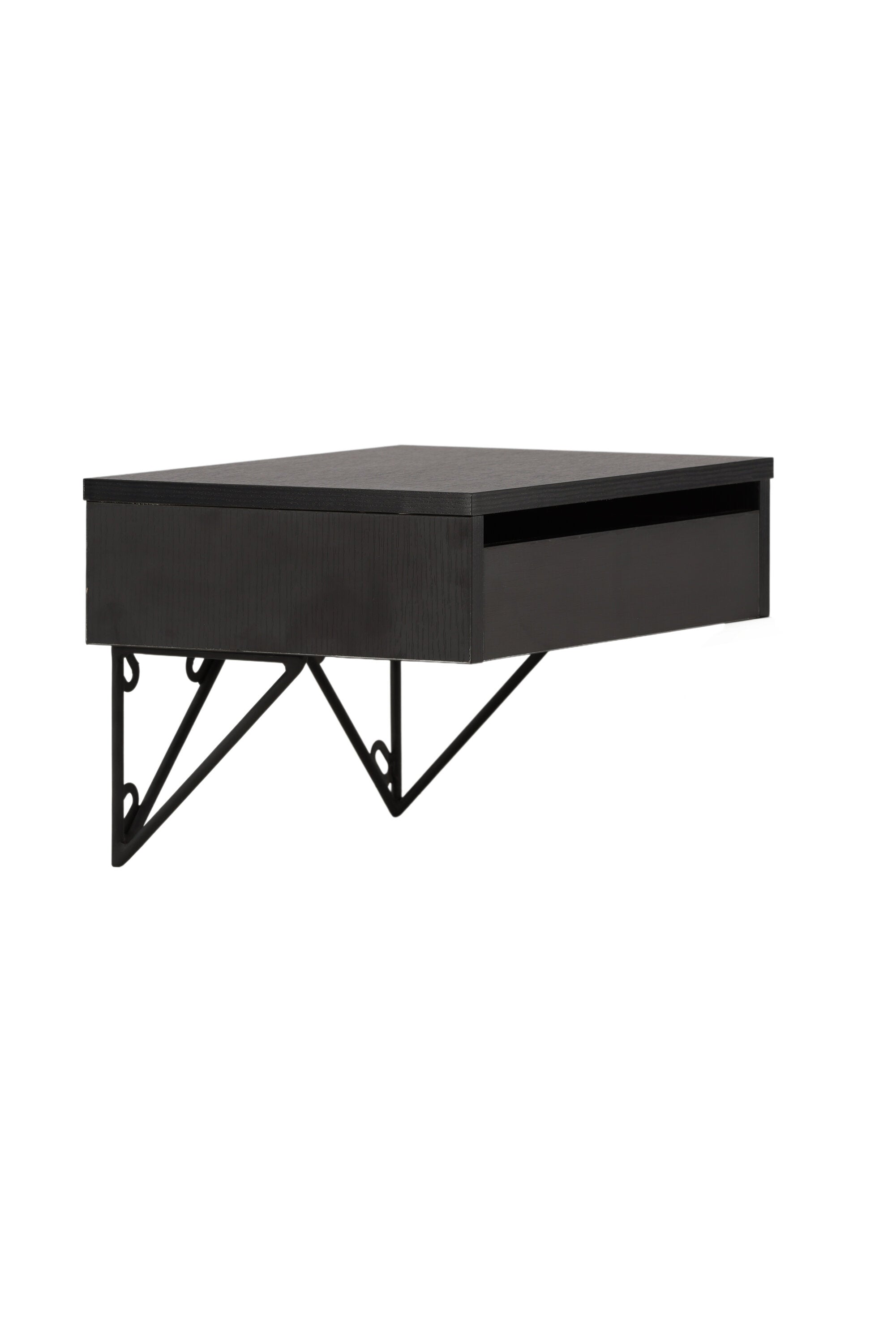Eleganter Holy Esstisch in Schwarz von Venture Home, ideal als stilvoller Beistelltisch für moderne Wohnräume.