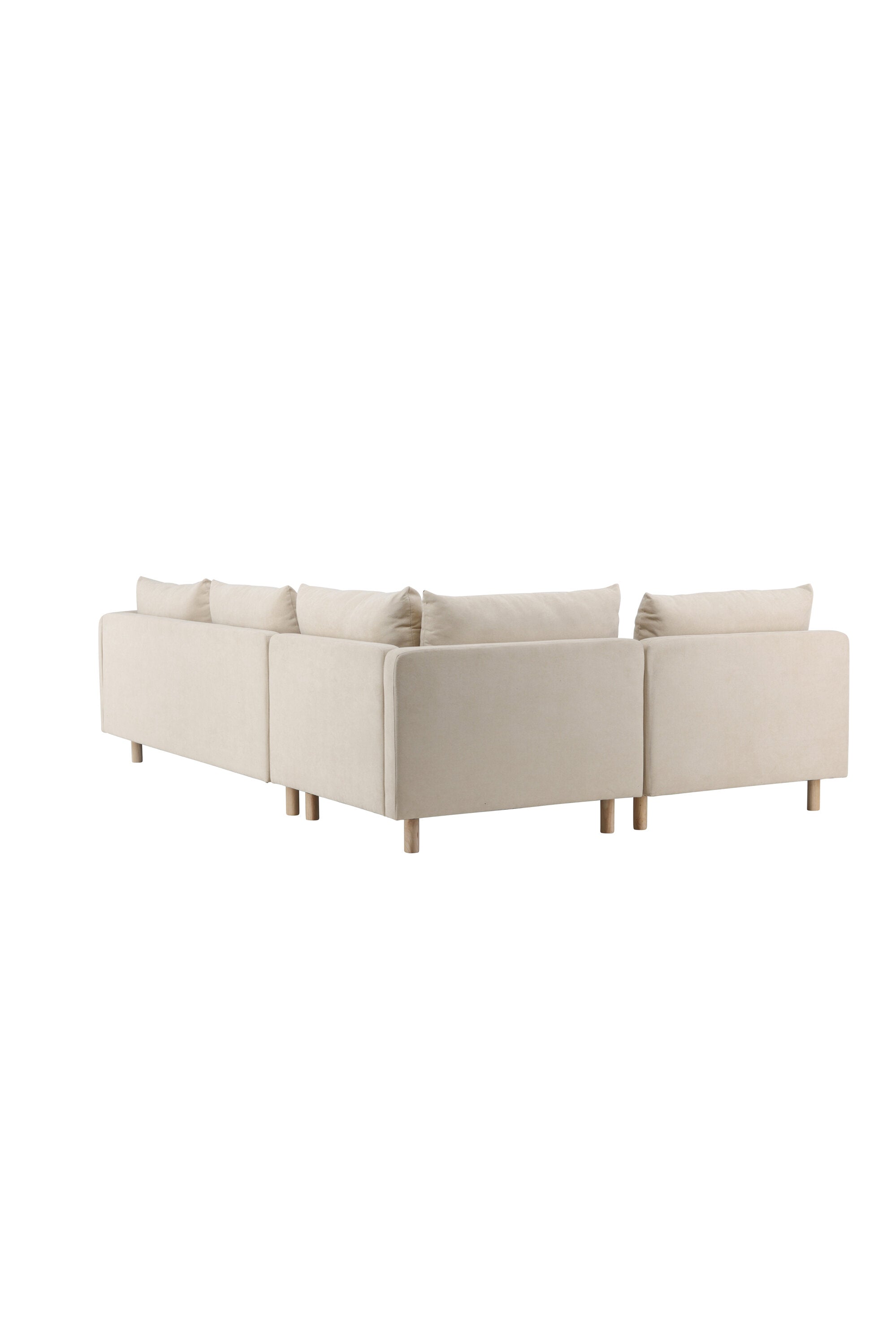 Zero Ecksofa in Beige präsentiert im Onlineshop von KAQTU Design AG. 3er Sofa ist von Venture Home