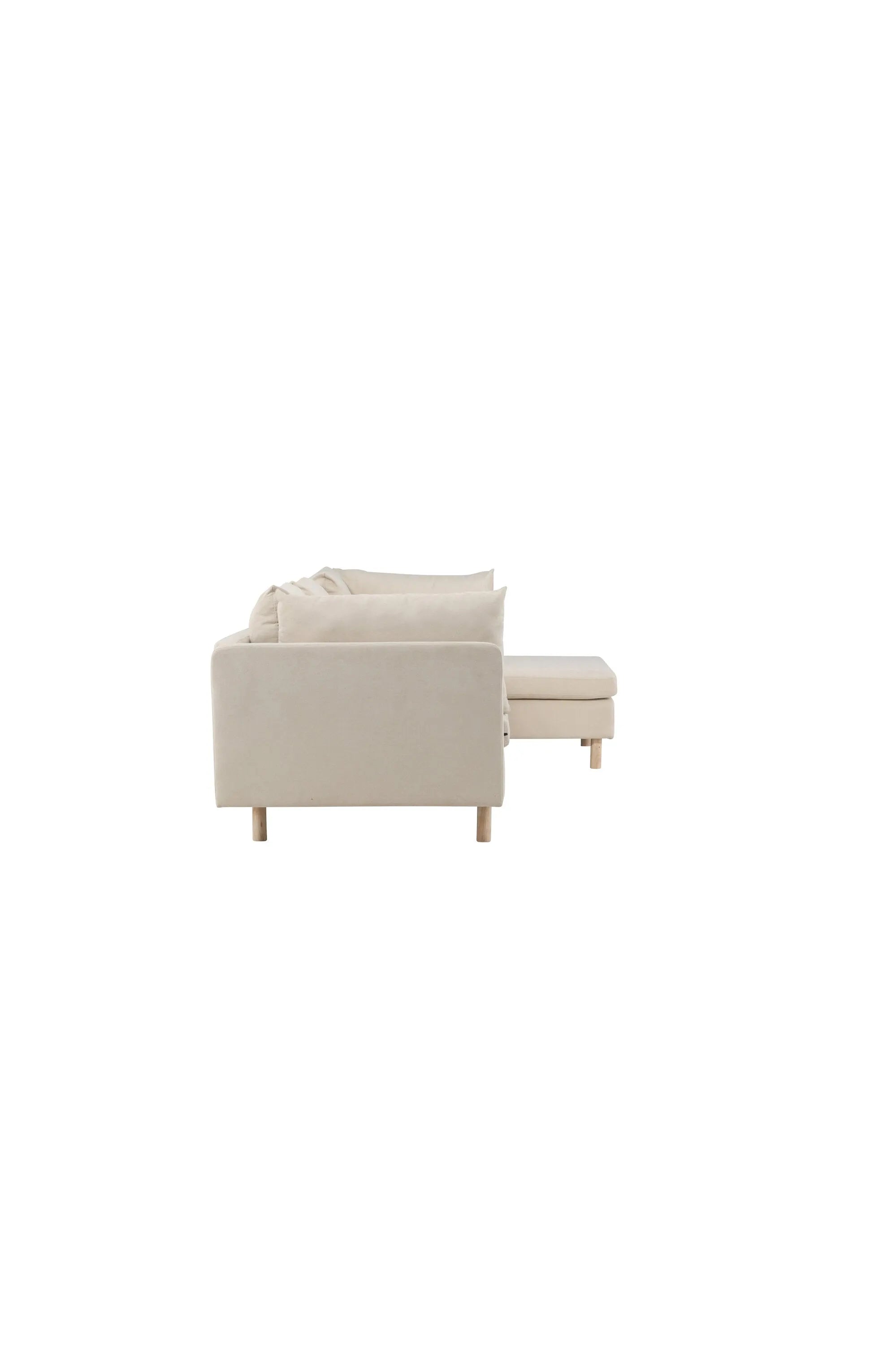 Zero 3-Seat Sofa in Beige präsentiert im Onlineshop von KAQTU Design AG. 3er Sofa ist von Venture Home