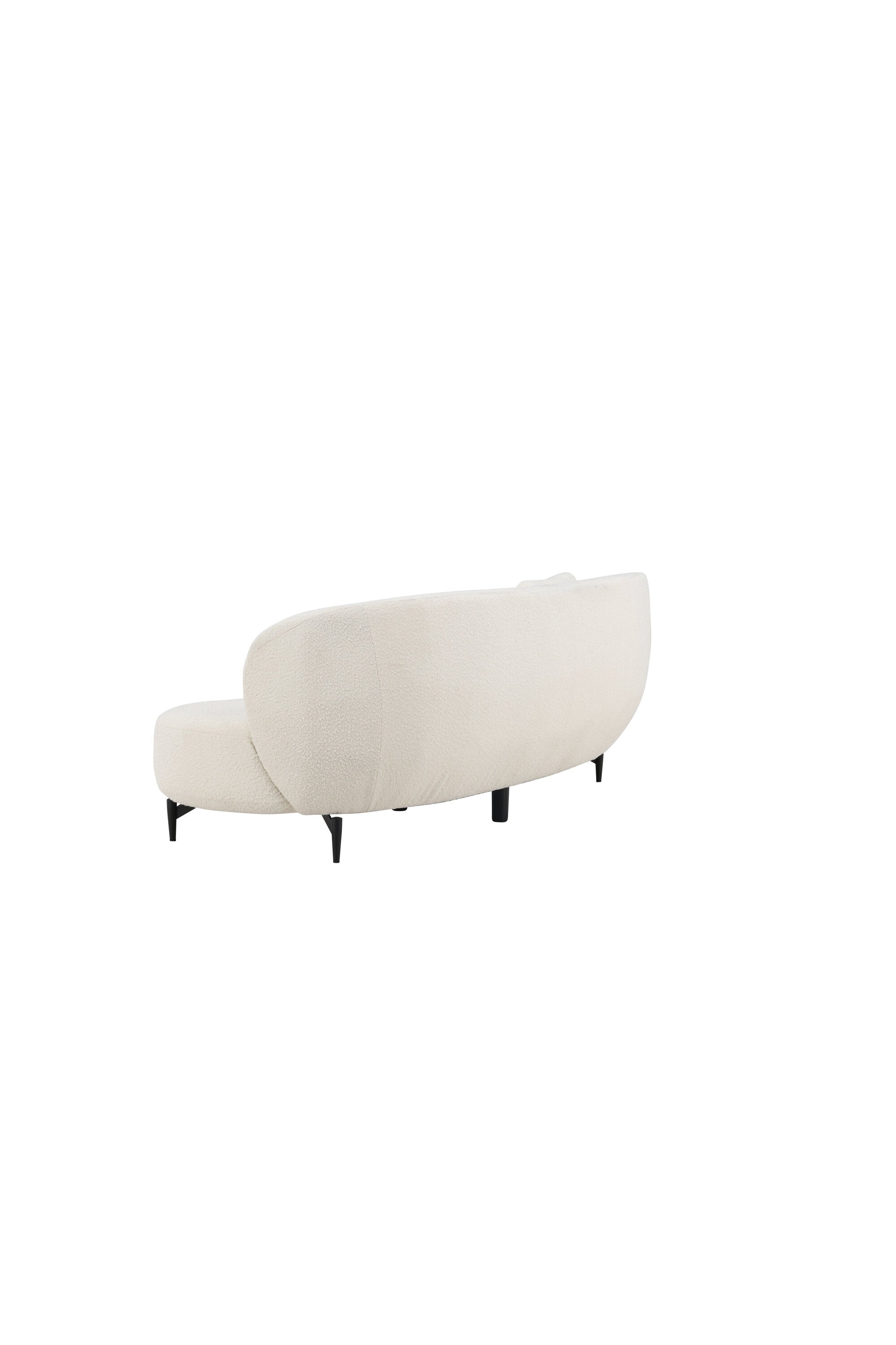 Luna 3-Seat Sofa in Schwarz-Weiss präsentiert im Onlineshop von KAQTU Design AG. 3er Sofa ist von Venture Home