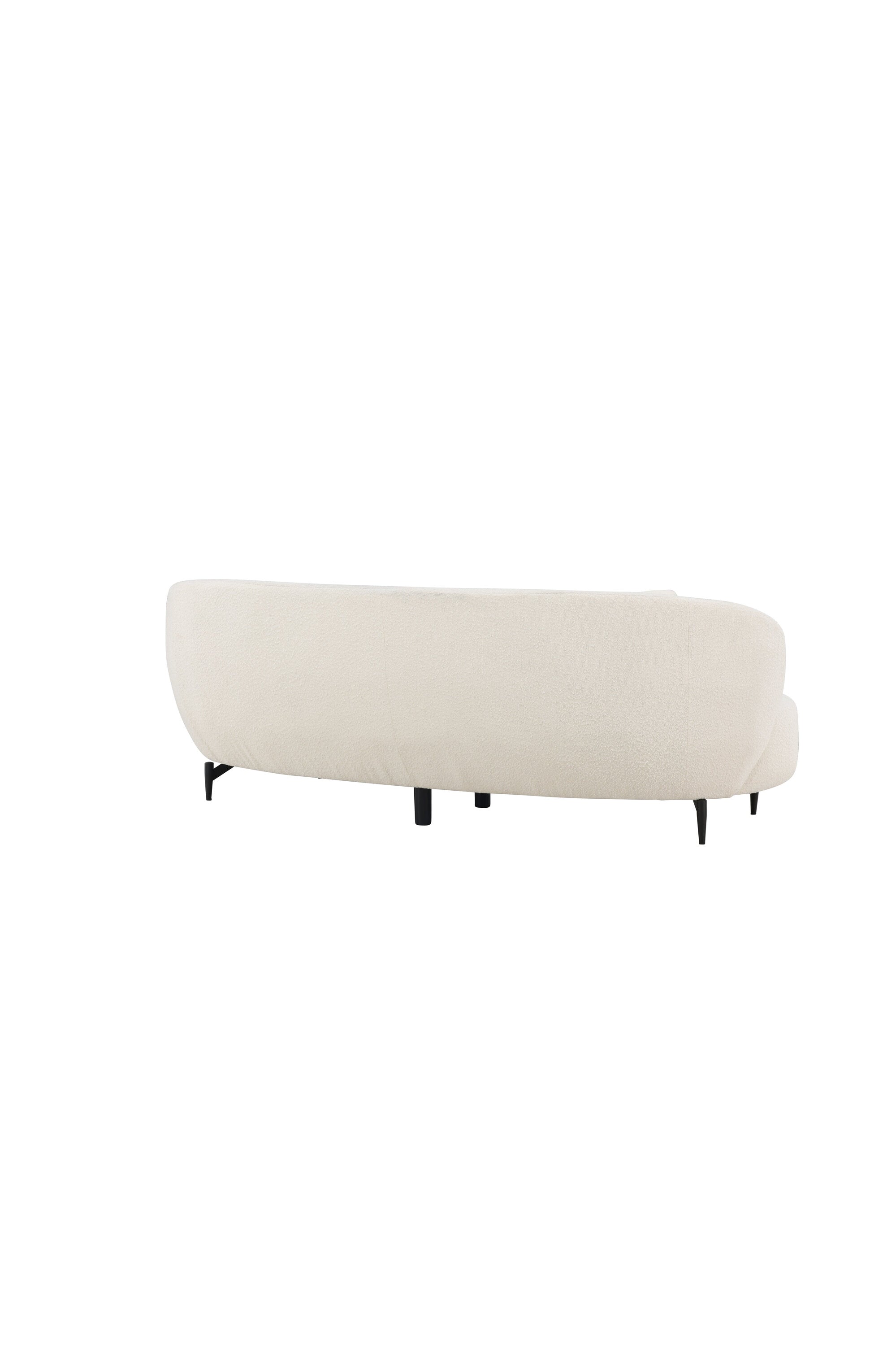 Luna 3-Seat Sofa in Schwarz-Weiss präsentiert im Onlineshop von KAQTU Design AG. 3er Sofa ist von Venture Home
