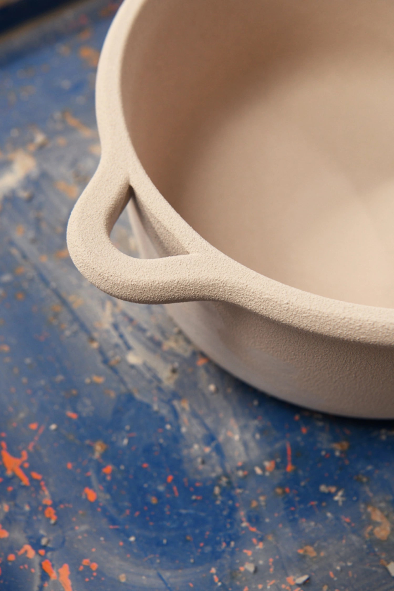 Bombance Ofenkasserolle D22cm alabaster weiss mit Deckel