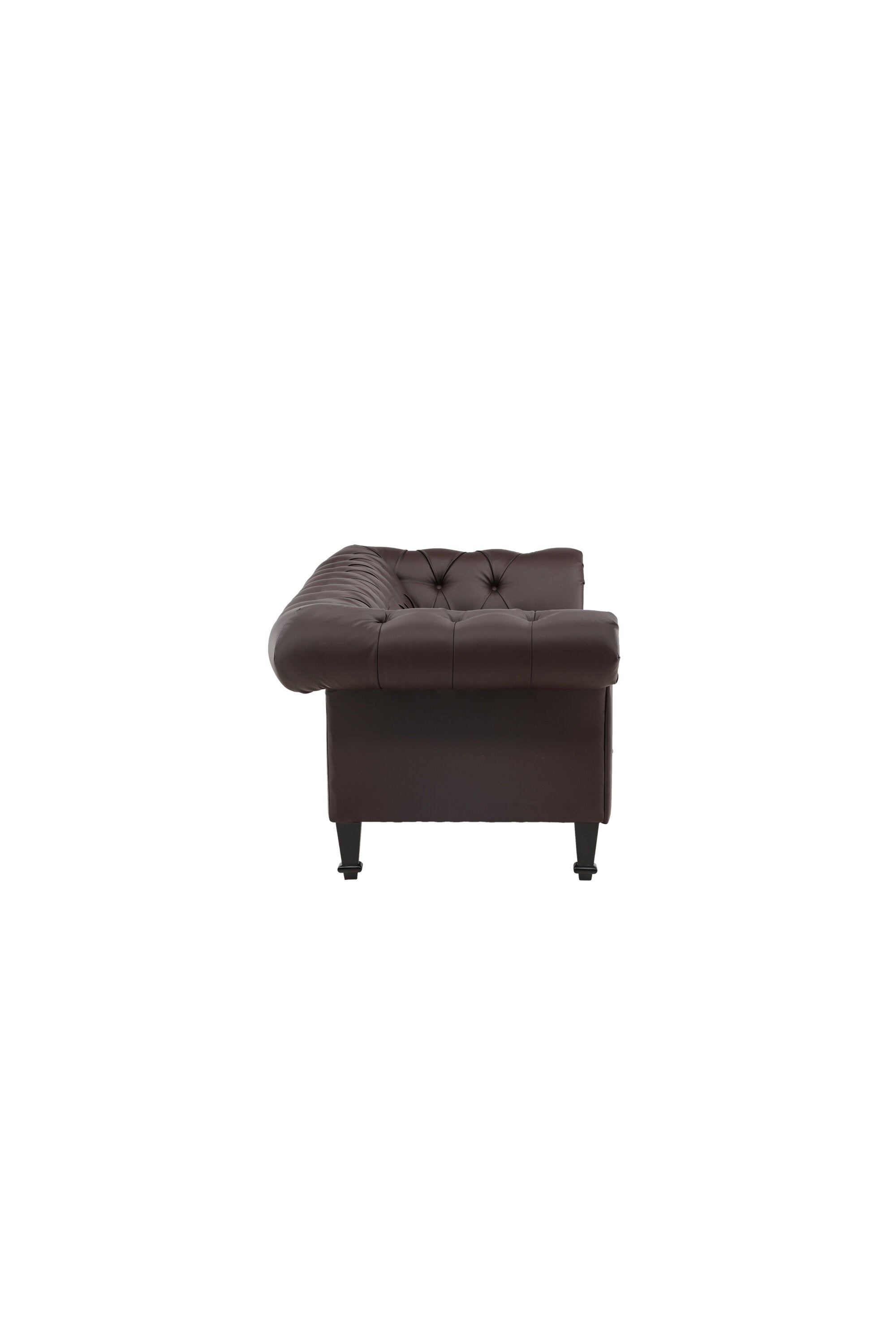 Ätran 3-Sitzer Sofa: Nostalgisches Ledersofa mit elegantem Design, ideal für stilvolle Wohnzimmer und höchsten Komfort.