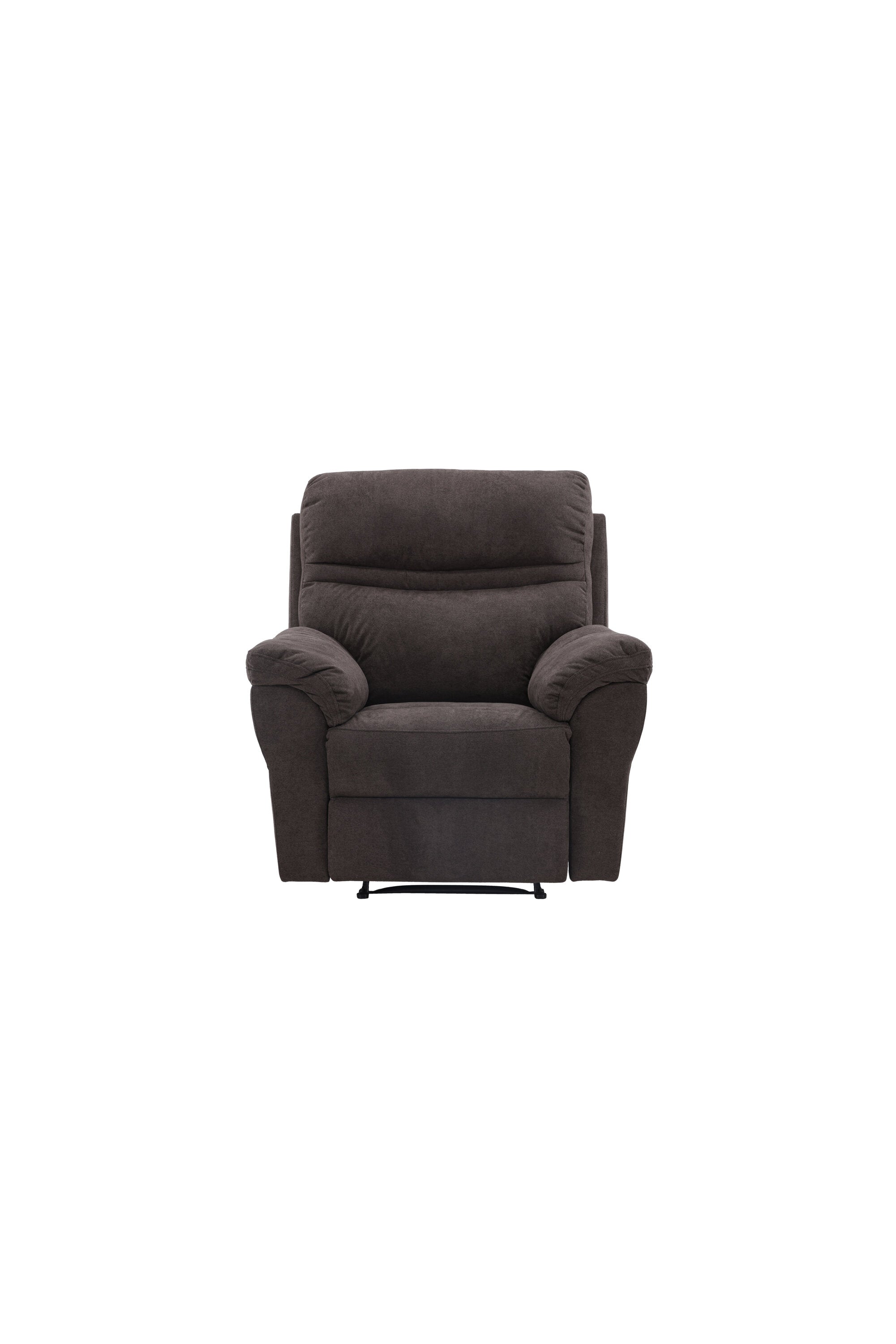 Taranto Sessel in Schwarz Braun präsentiert im Onlineshop von KAQTU Design AG. Sessel mit Armlehnen ist von Venture Home