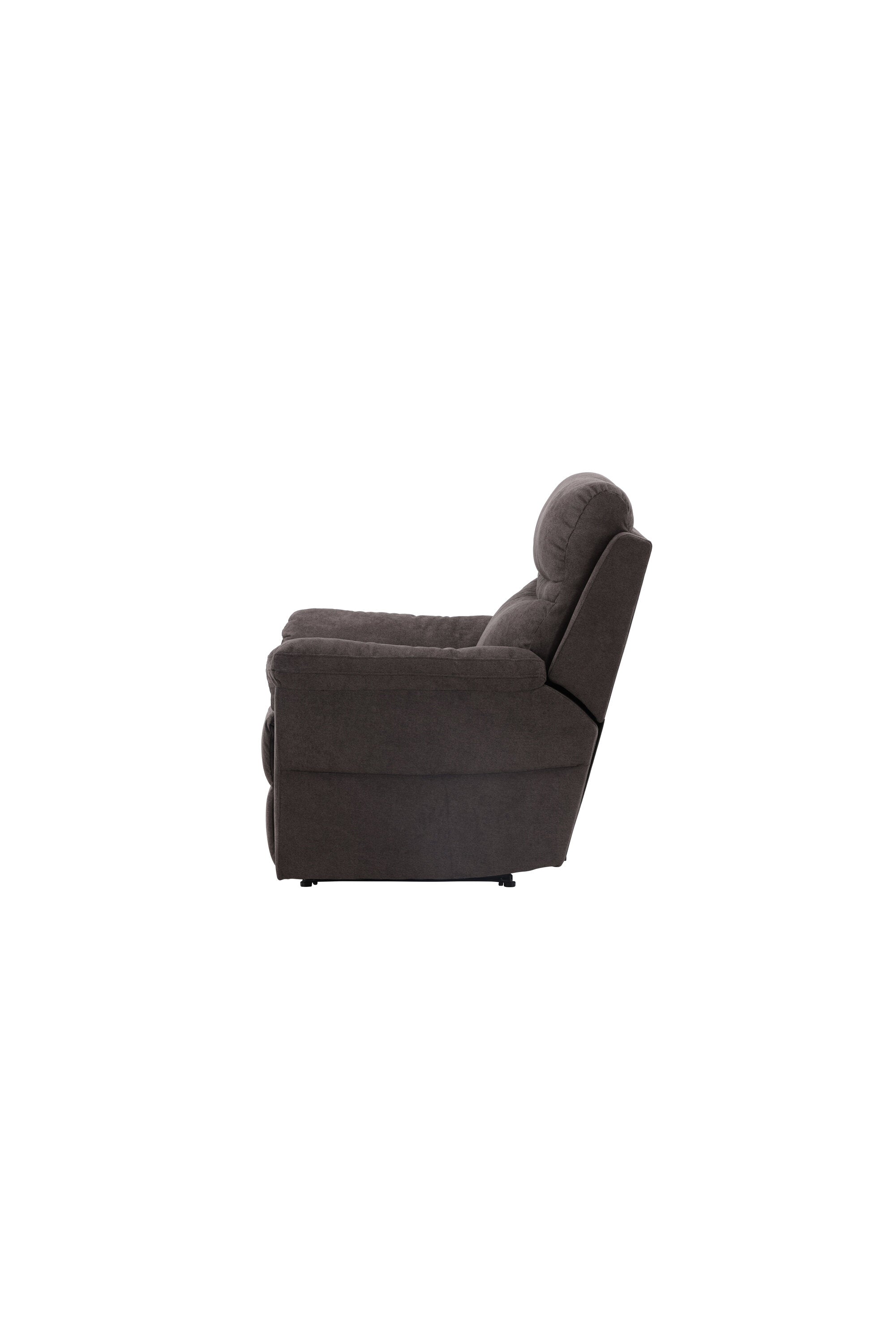 Taranto Sessel in Schwarz Braun präsentiert im Onlineshop von KAQTU Design AG. Sessel mit Armlehnen ist von Venture Home