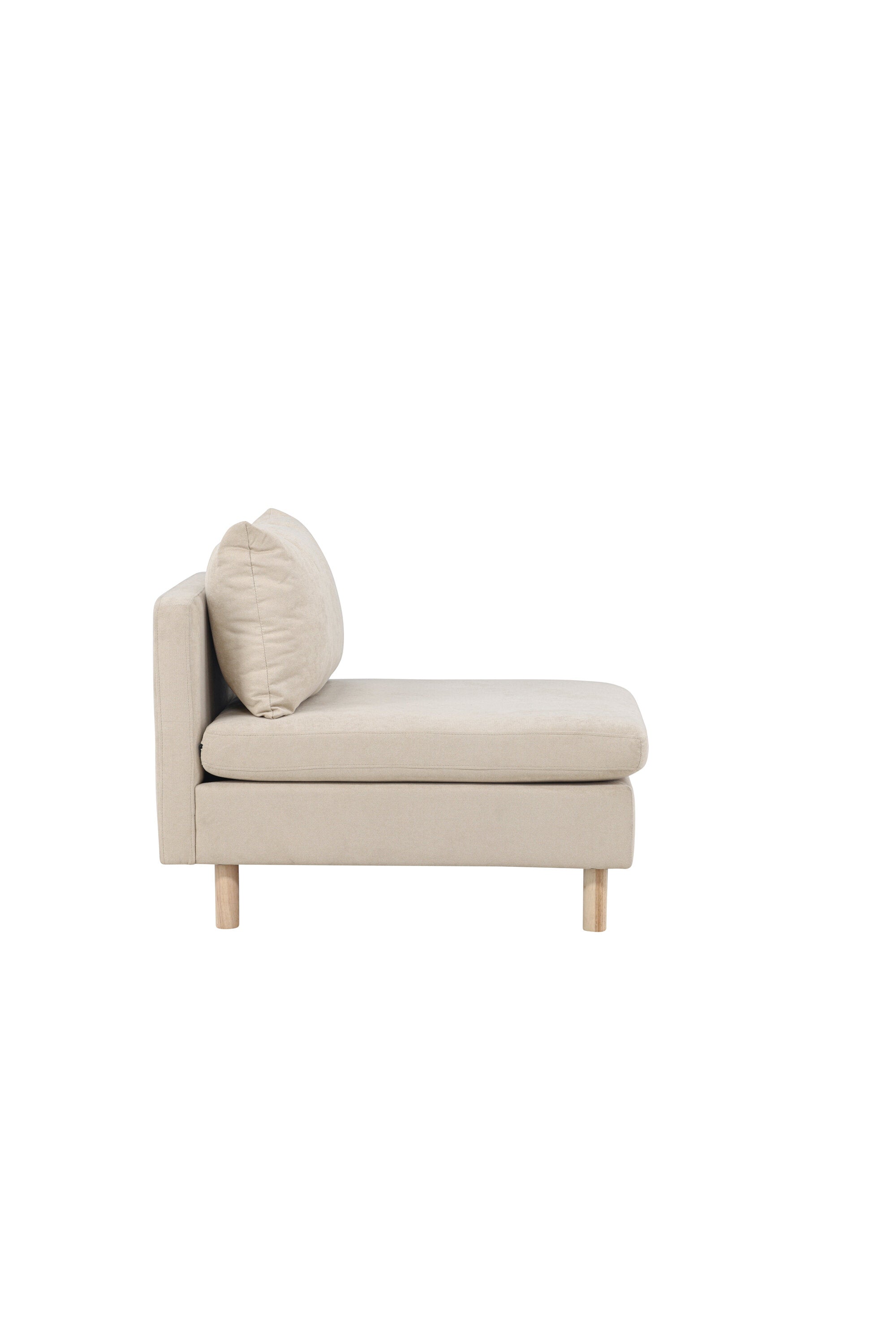 Zero Single Sofa in Beige präsentiert im Onlineshop von KAQTU Design AG. Modulares Sofa ist von Venture Home