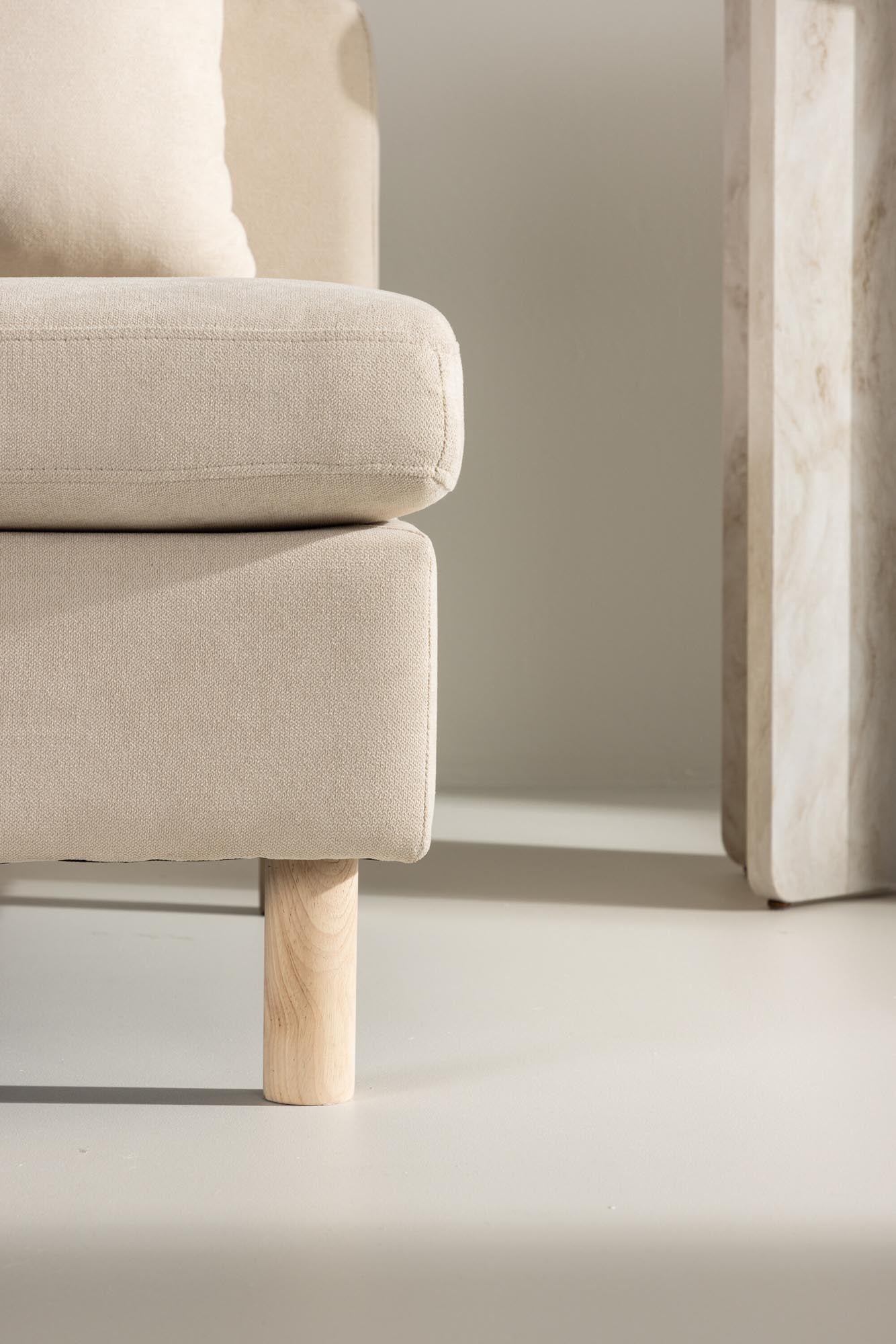 Zero Single Sofa in Beige präsentiert im Onlineshop von KAQTU Design AG. Modulares Sofa ist von Venture Home