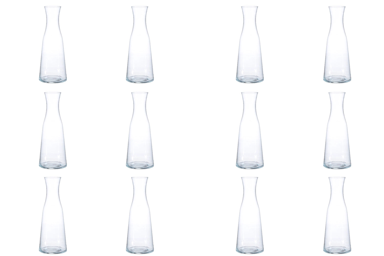 12er Set Atelier Karaffe 1.5dl  1dl geeicht