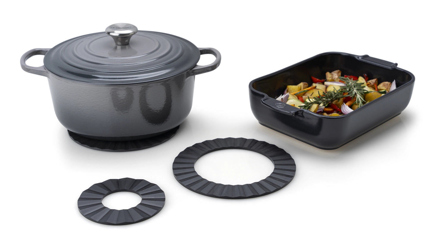 Untersetzer Set rund, Duracore D:20cm