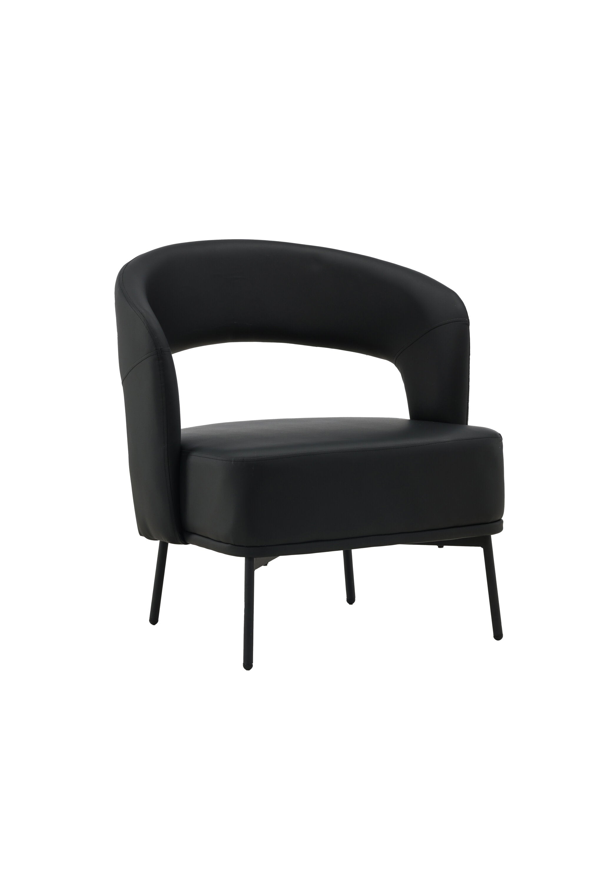 Mundo Sofa Sessel in Schwarz präsentiert im Onlineshop von KAQTU Design AG. Sessel mit Armlehnen ist von Venture Home