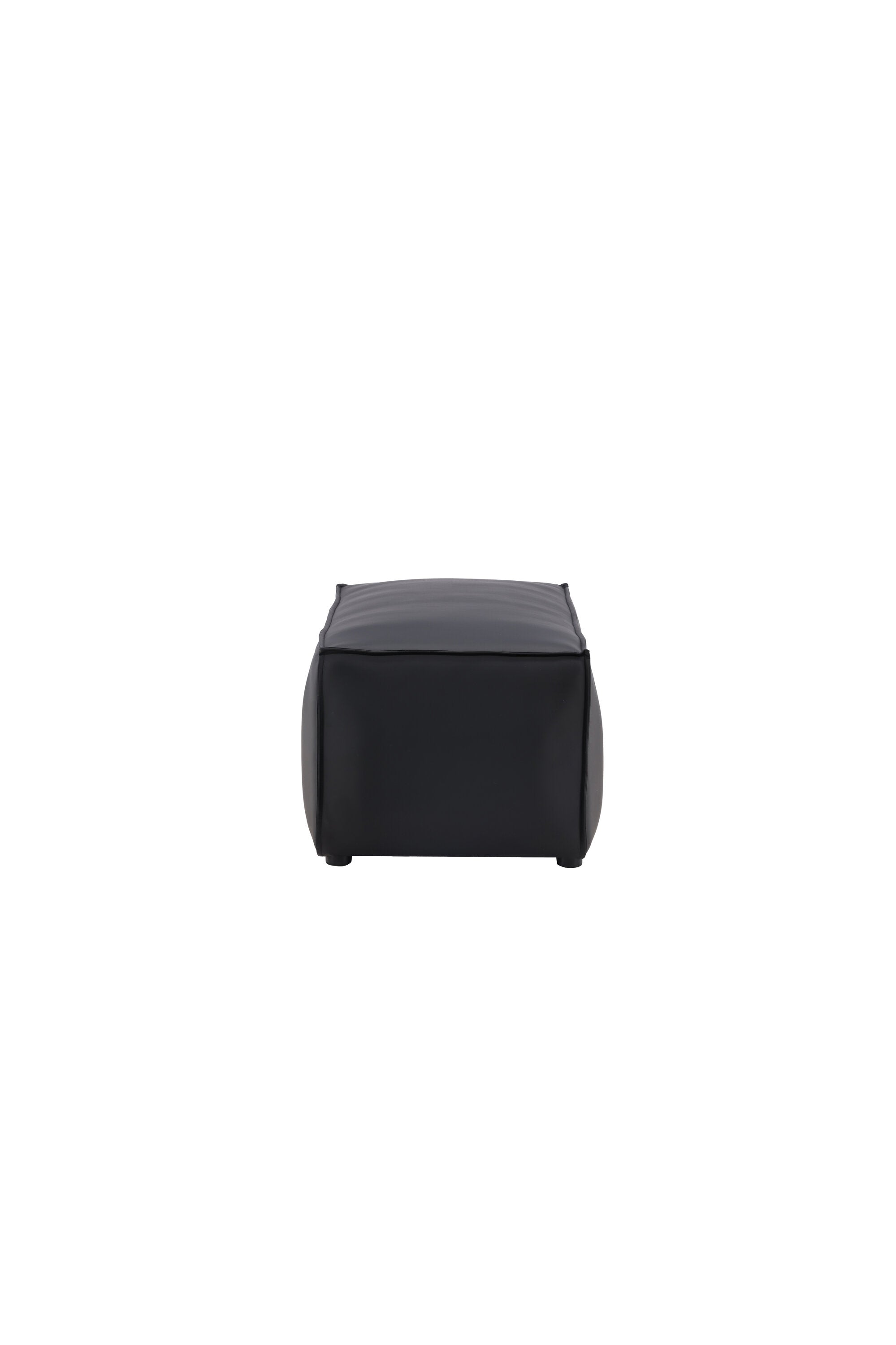 Palmero Hocker in Schwarz präsentiert im Onlineshop von KAQTU Design AG. Pouf ist von Venture Home