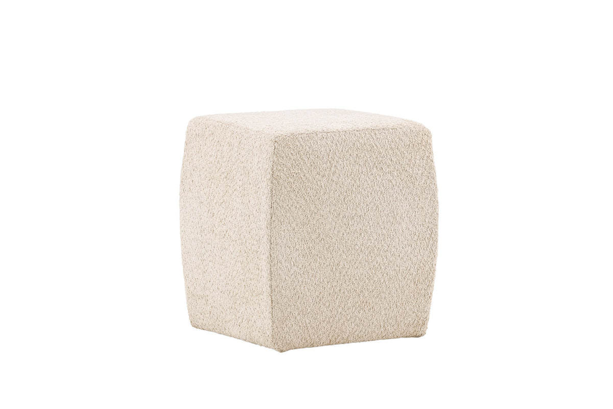 Neapel Pouf in Beige präsentiert im Onlineshop von KAQTU Design AG. Pouf ist von Venture Home