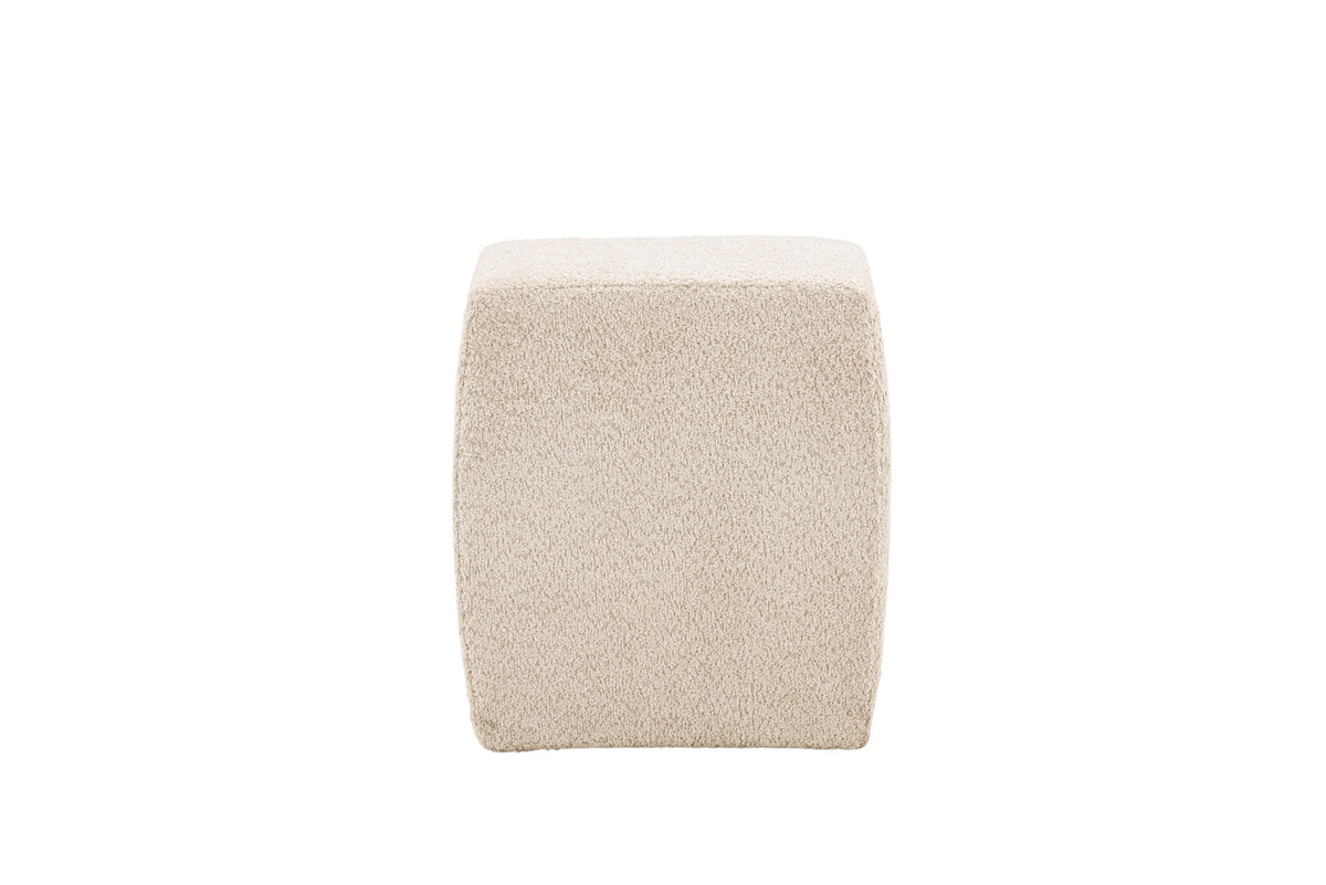 Neapel Pouf in Beige präsentiert im Onlineshop von KAQTU Design AG. Pouf ist von Venture Home