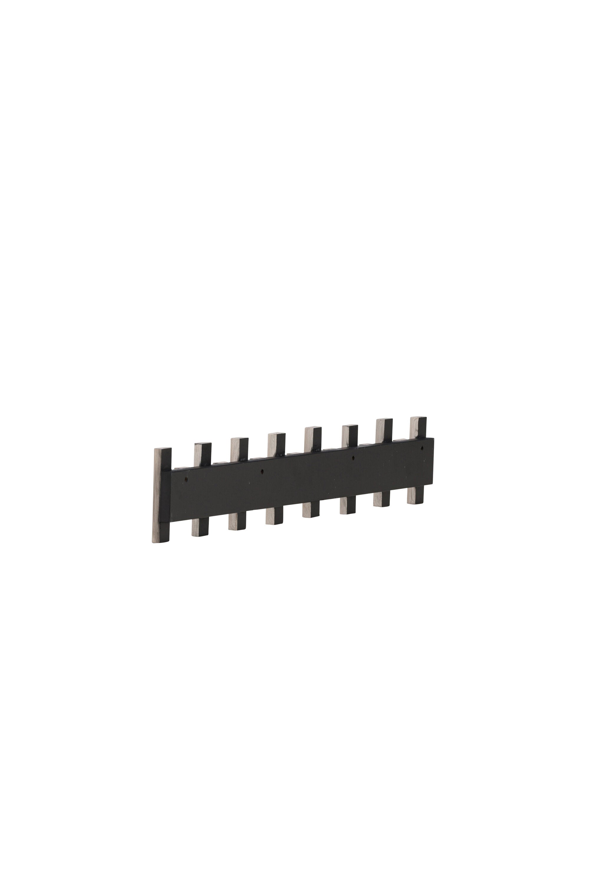 Nimes Hänger in Schwarz/ Weisswäsche präsentiert im Onlineshop von KAQTU Design AG. Kleiderbügler ist von Venture Home