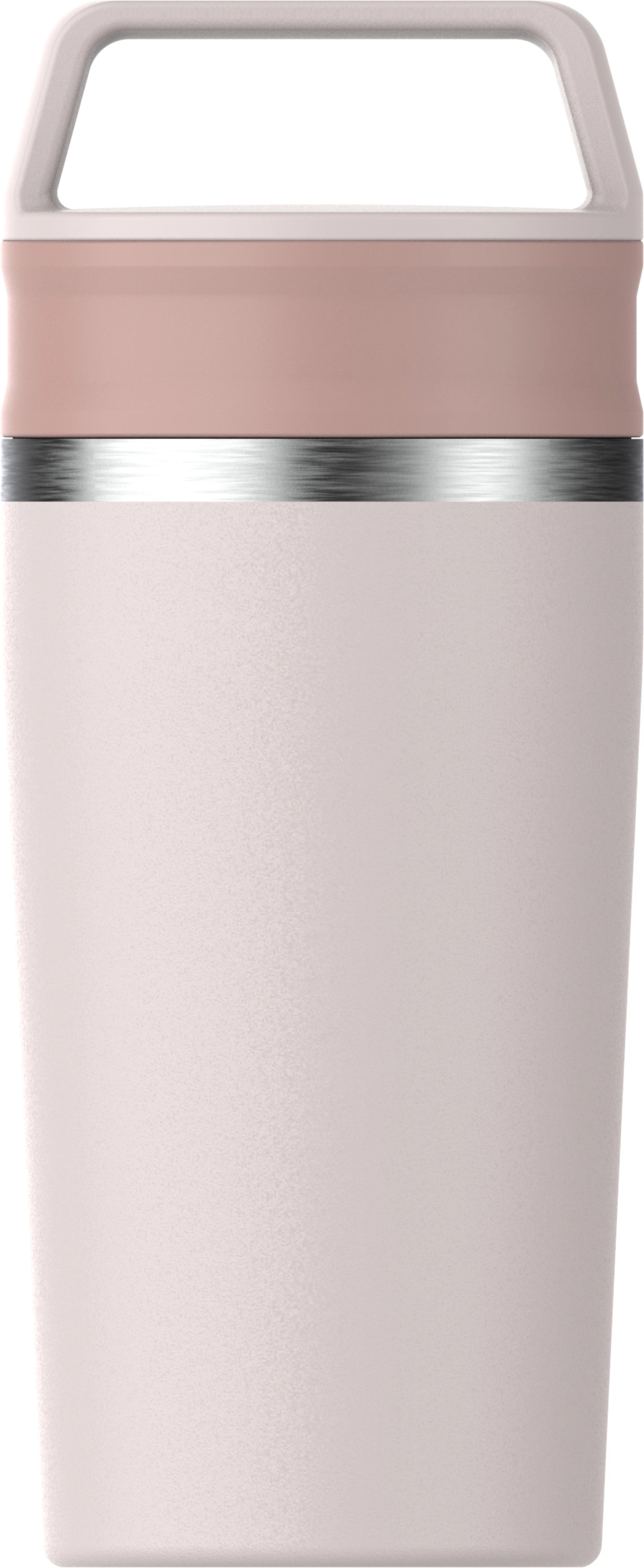 Eleganter Stanley Café-To-Go Becher in zartem Rose Quartz, ideal für unterwegs. Mit 0.35l Fassungsvermögen für deinen Lieblingskaffee.