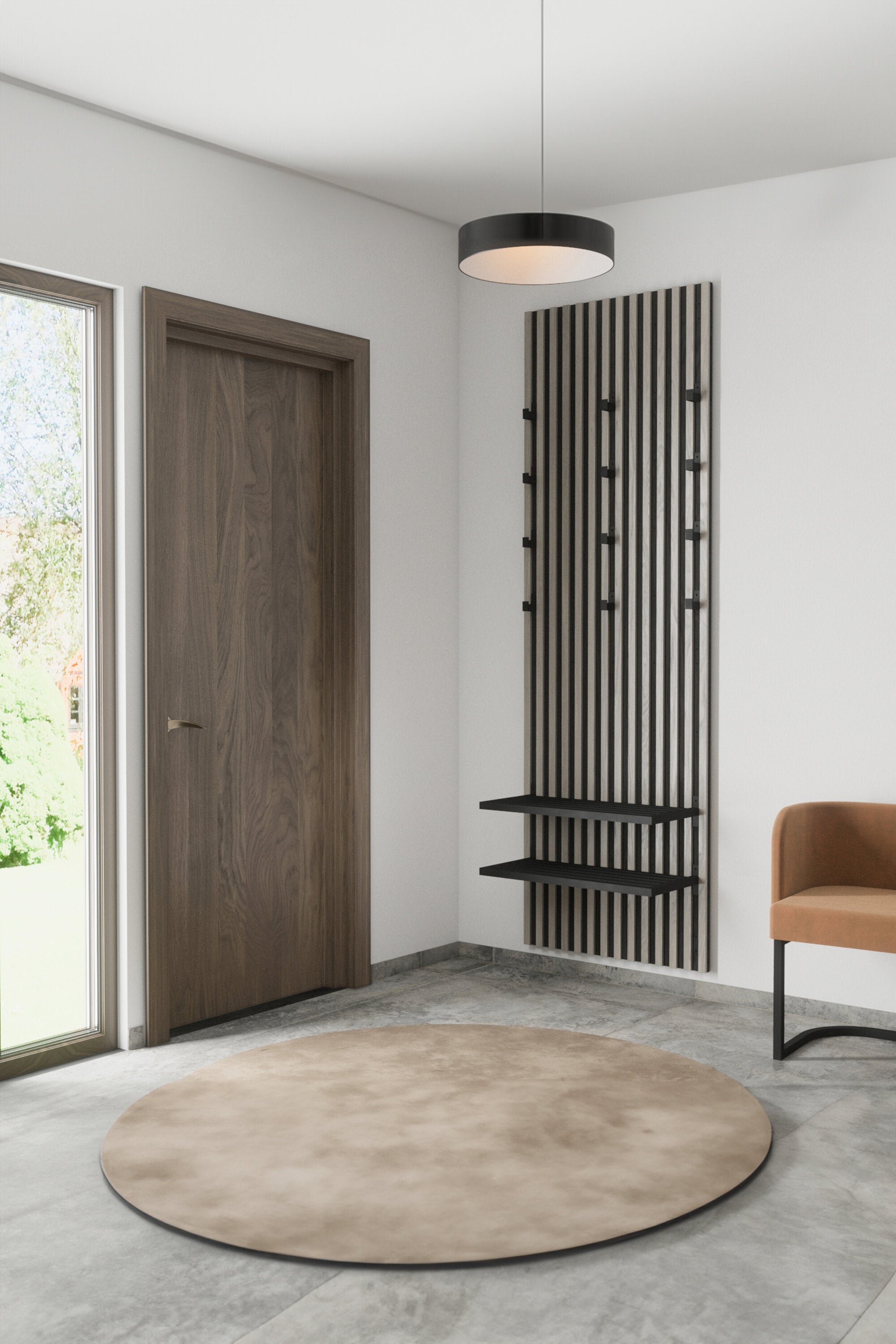 Nimes Schuhregal in Schwarz präsentiert im Onlineshop von KAQTU Design AG. Schuhregal ist von Venture Home