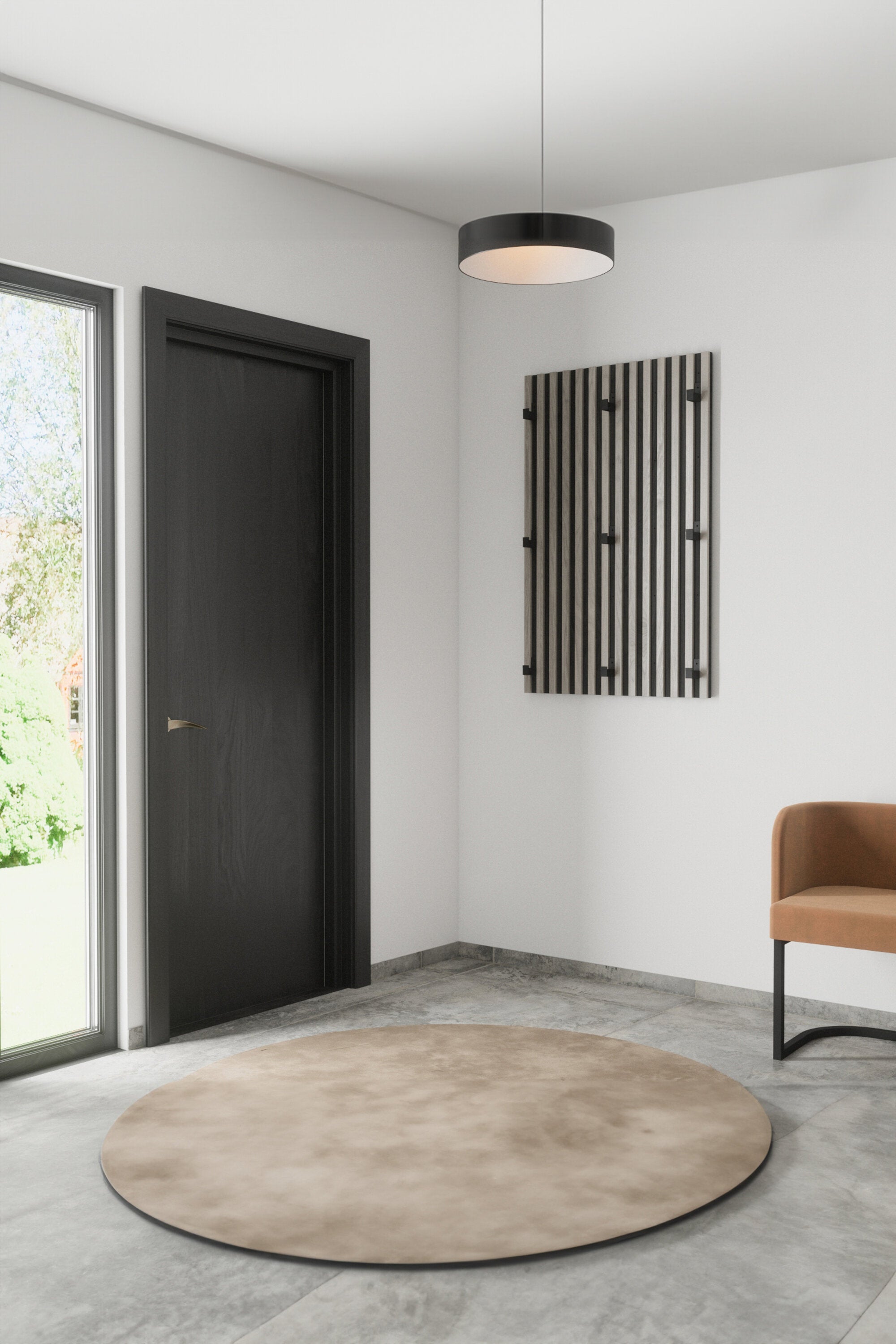Nimes Industrial Wall in Schwarz/ Weisswäsche präsentiert im Onlineshop von KAQTU Design AG. Wandregal ist von Venture Home